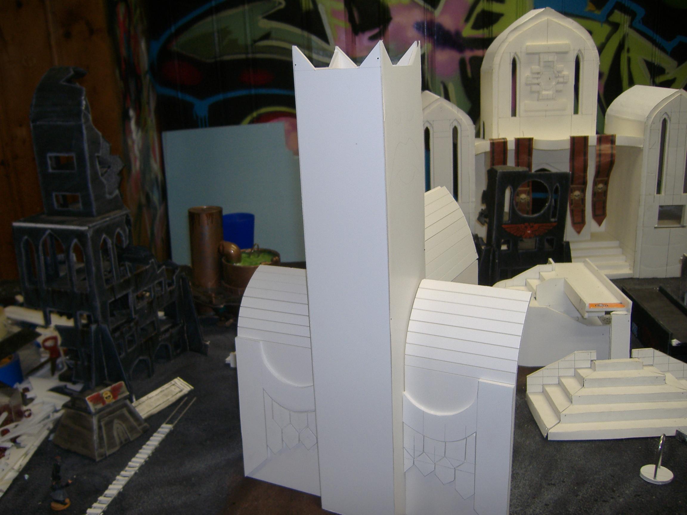 Cities Of Death, Necromunda, Terrain, Work In Progress
