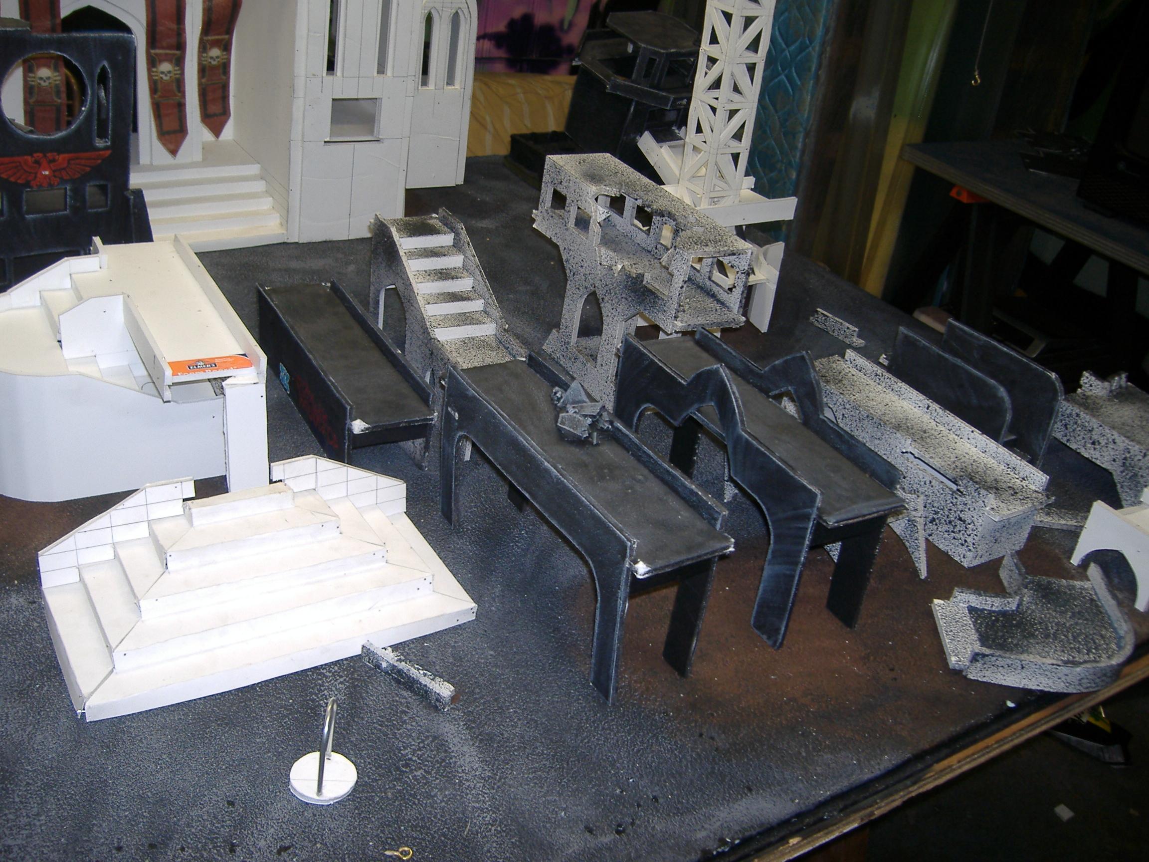 Cities Of Death, Necromunda, Terrain, Warhammer 40,000, Work In Progress