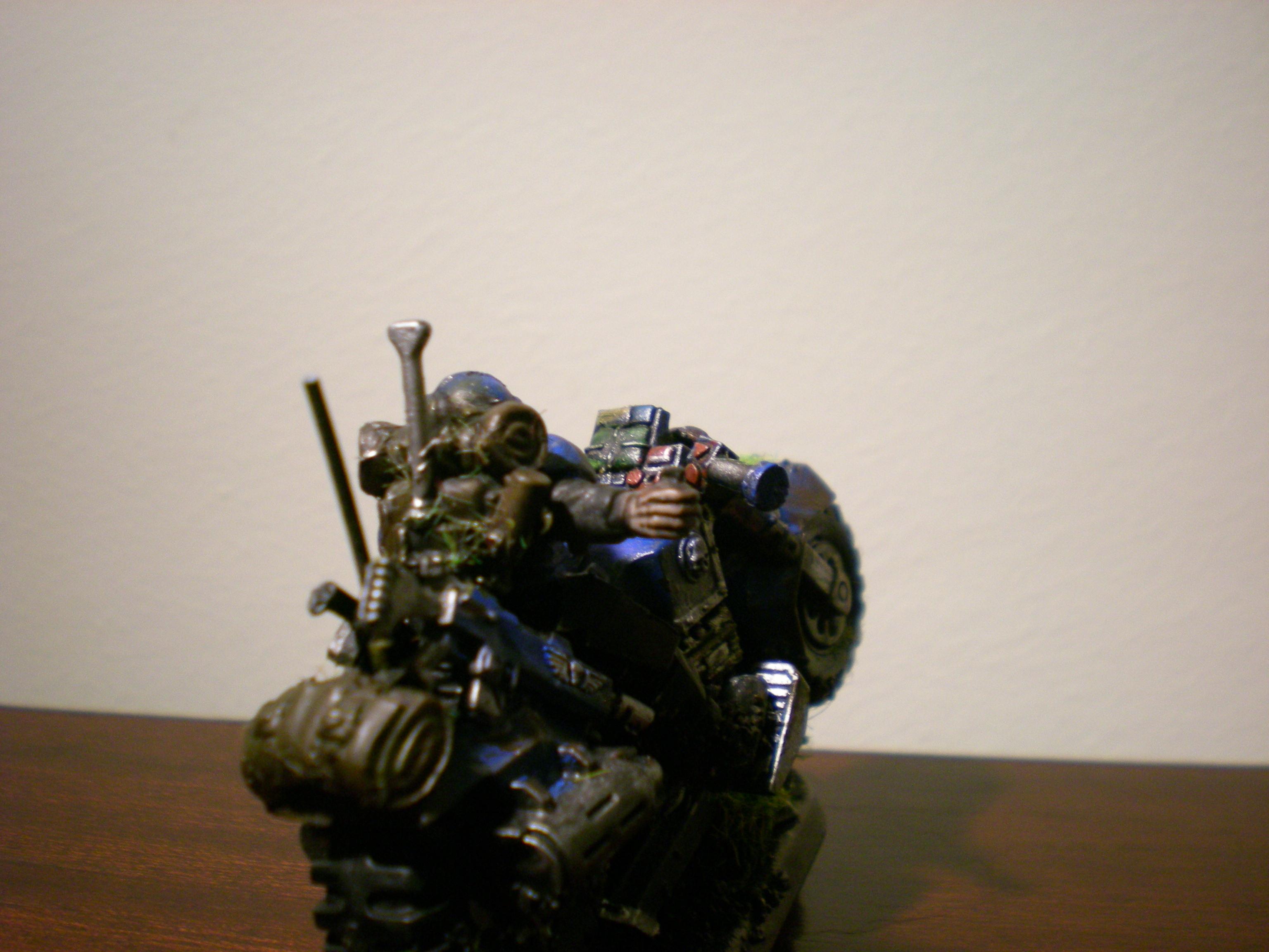 Back, Bike, Cadians, Imperial Guard, Rough Riders