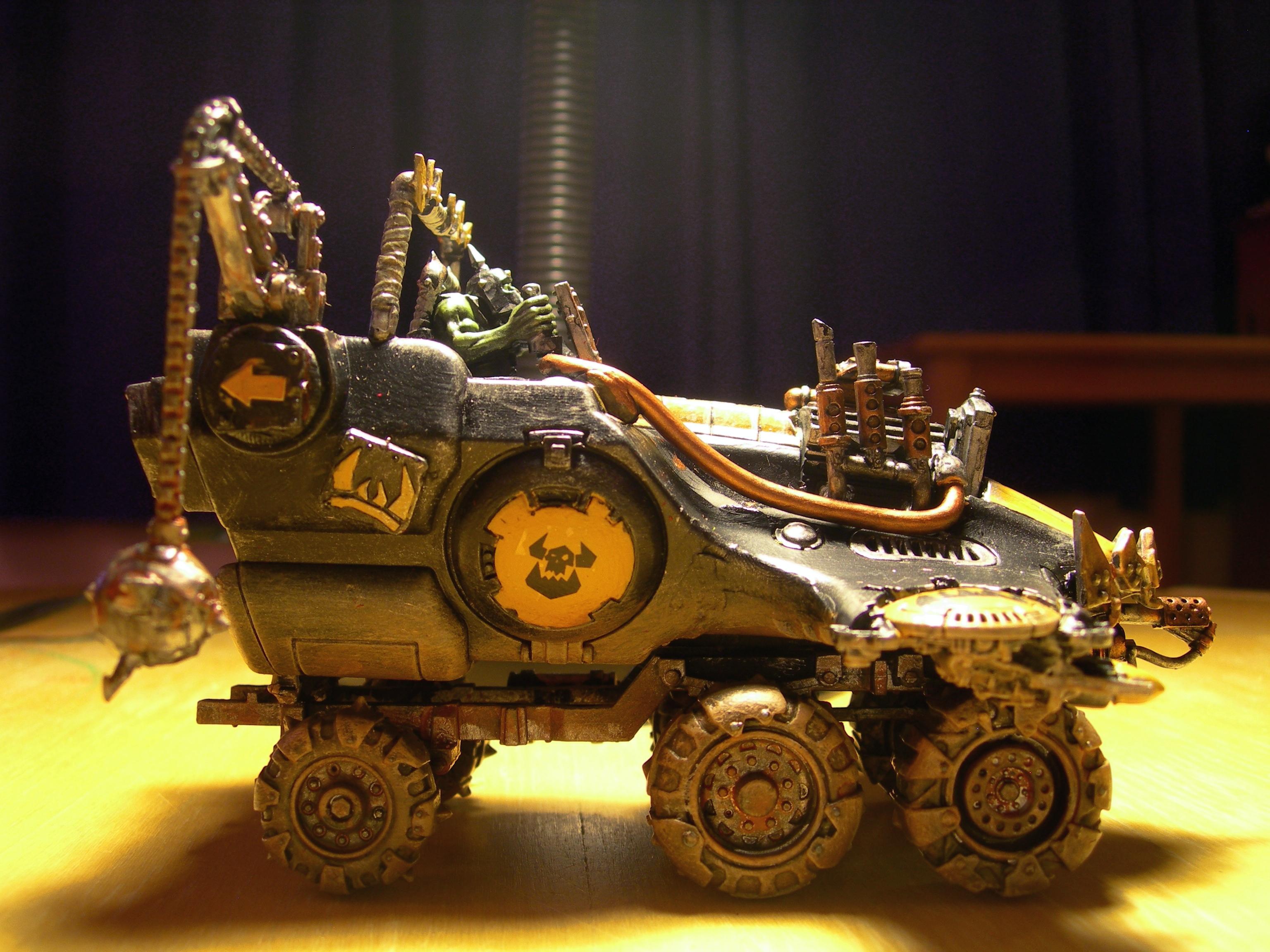 Battlewagon, Orks, Tau Abuse, Trukk
