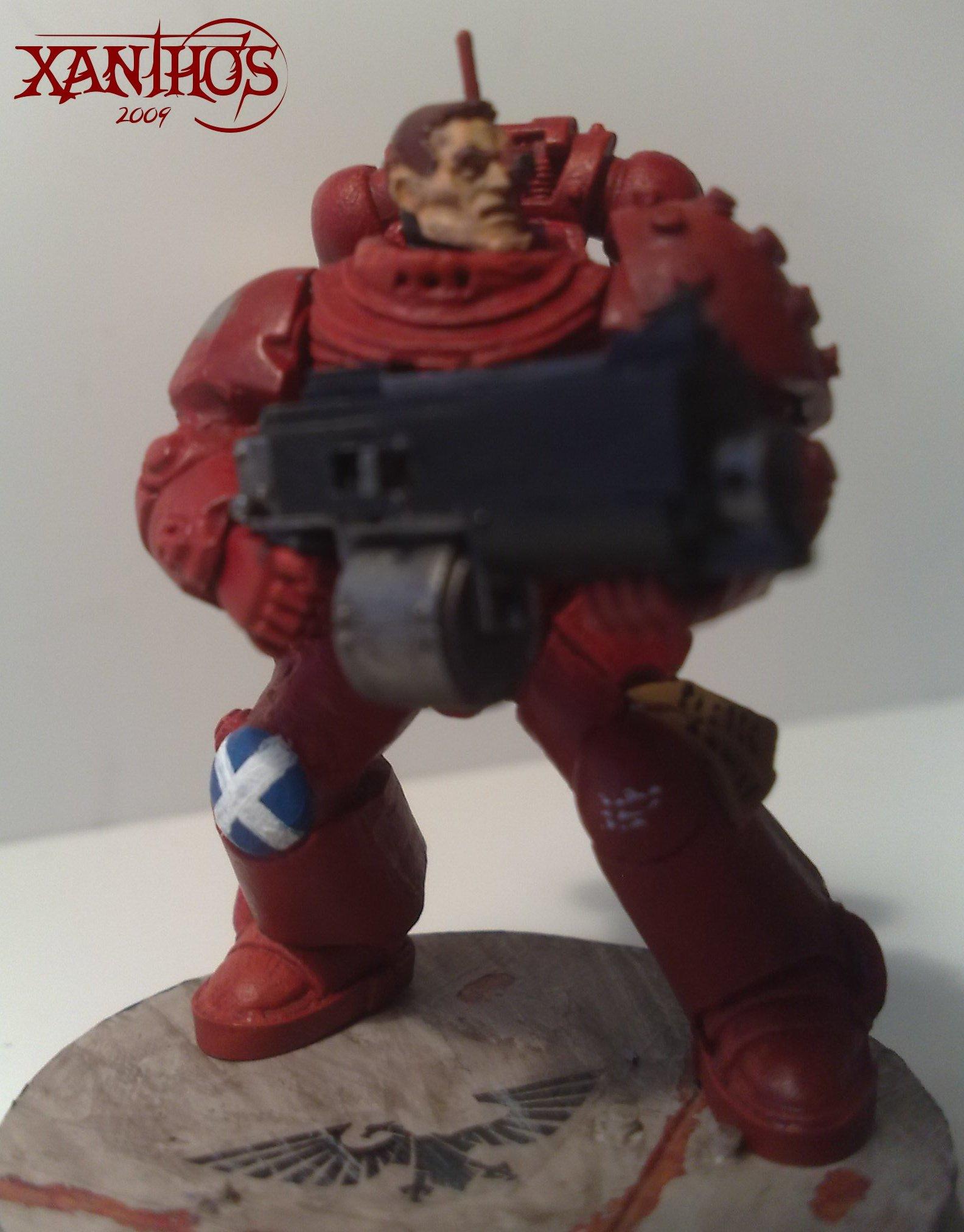 Blurred Photo, Brother Gideon, minus shoulderpad