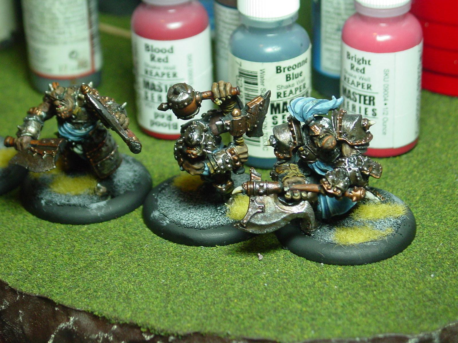 Trollkin Hero, Trollkin Champions, Hordes, Work in Progress, Trollbloods