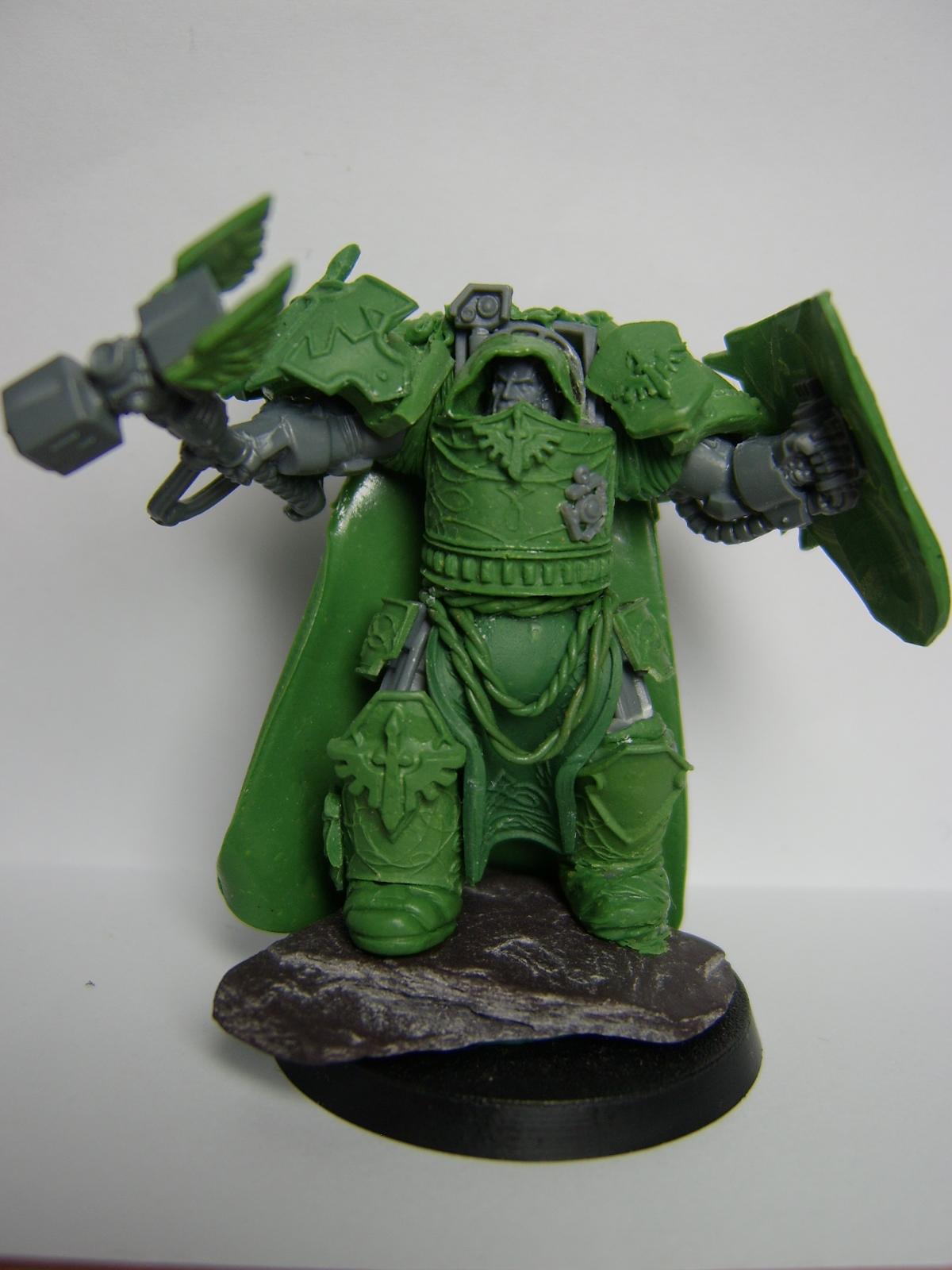 Dark Angels, Deathwing, Greenstuff, Space Marines, Terminator Armor