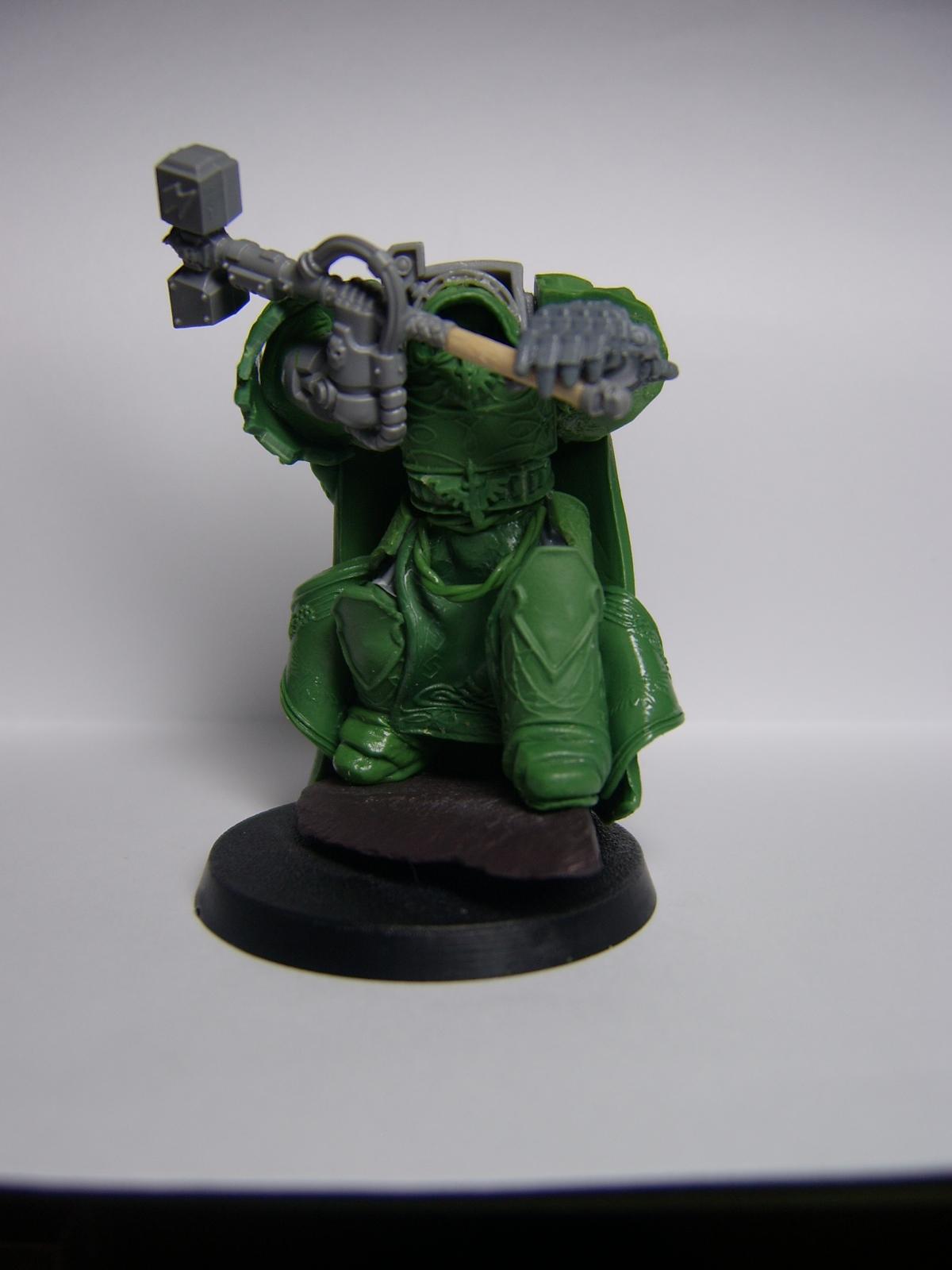 Dark Angels, Deathwing, Greenstuff, Space Marines, Terminator Armor
