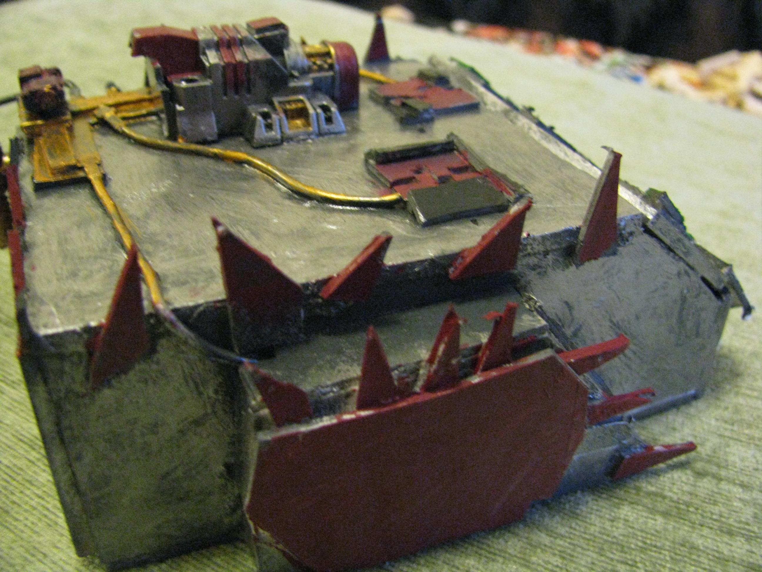 Custom, Ork Wagon, Orks, Warhammer 40,000, Work In Progress