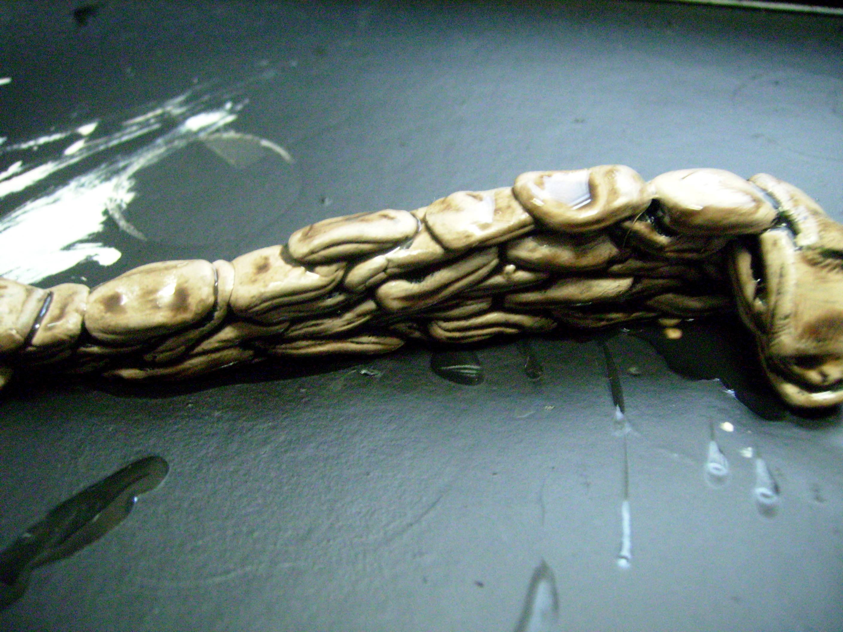 Greenstuff, Sandbags, Tutorial, Work In Progress