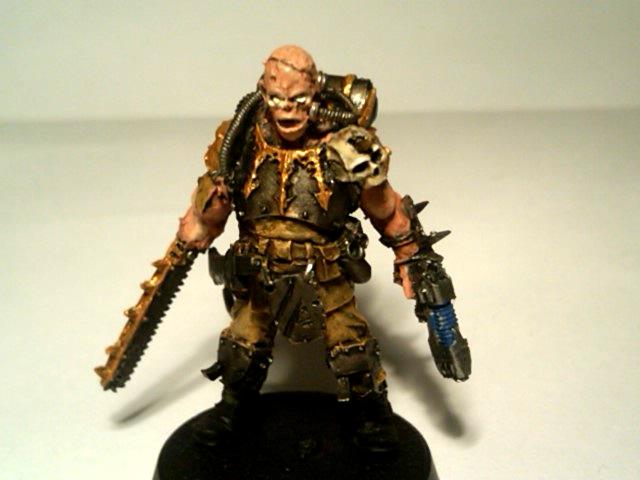Chaos, Renegades, Captain Scarvos WIP 1