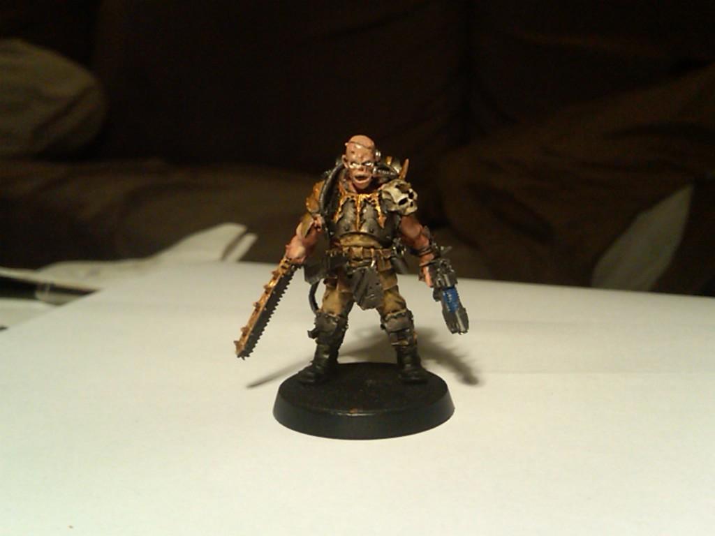 Chaos, Renegades, Captain Scarvos WIP 4