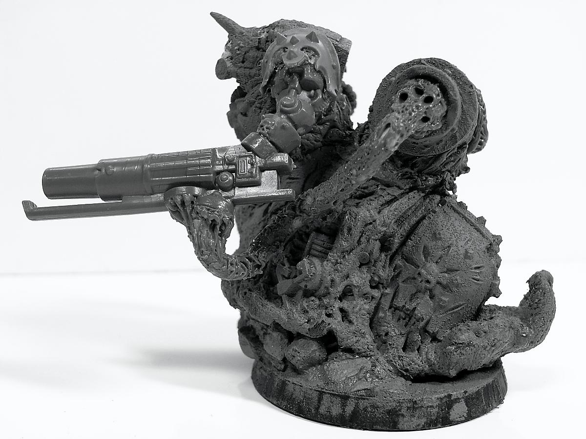 Nurgle, Obliterators, Resin, Work In Progress