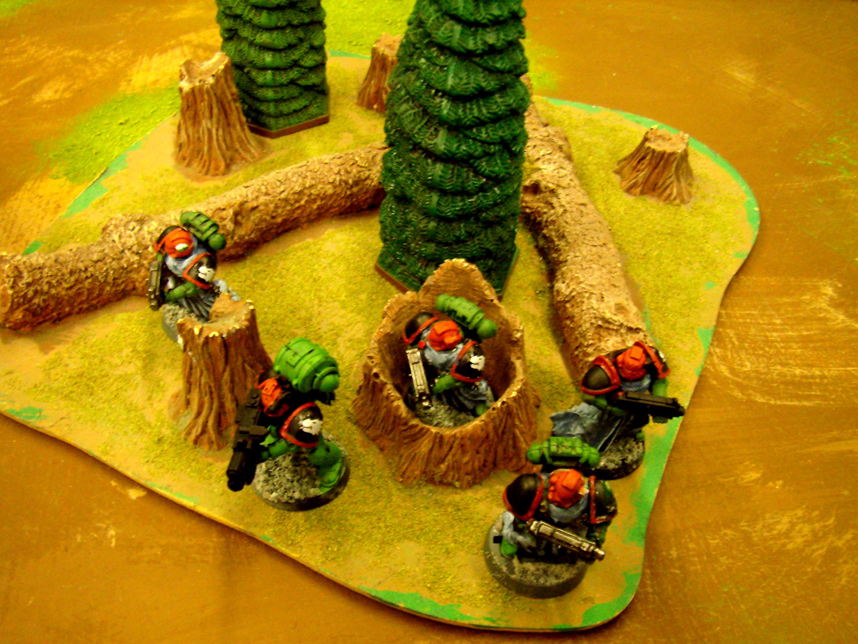 Salamanders, Space Marines, Terrain