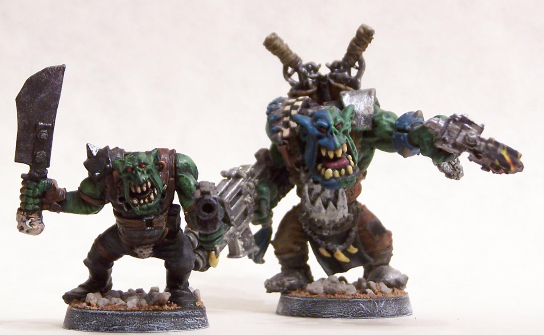 Choppa, Orks, Waaagh!!!, Warboss, Warhammer 40,000