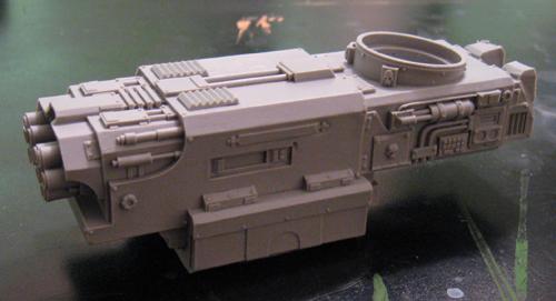 Titan, Vulcan Mega Bolter, Warhammer 40,000, Warhound, Work In Progress