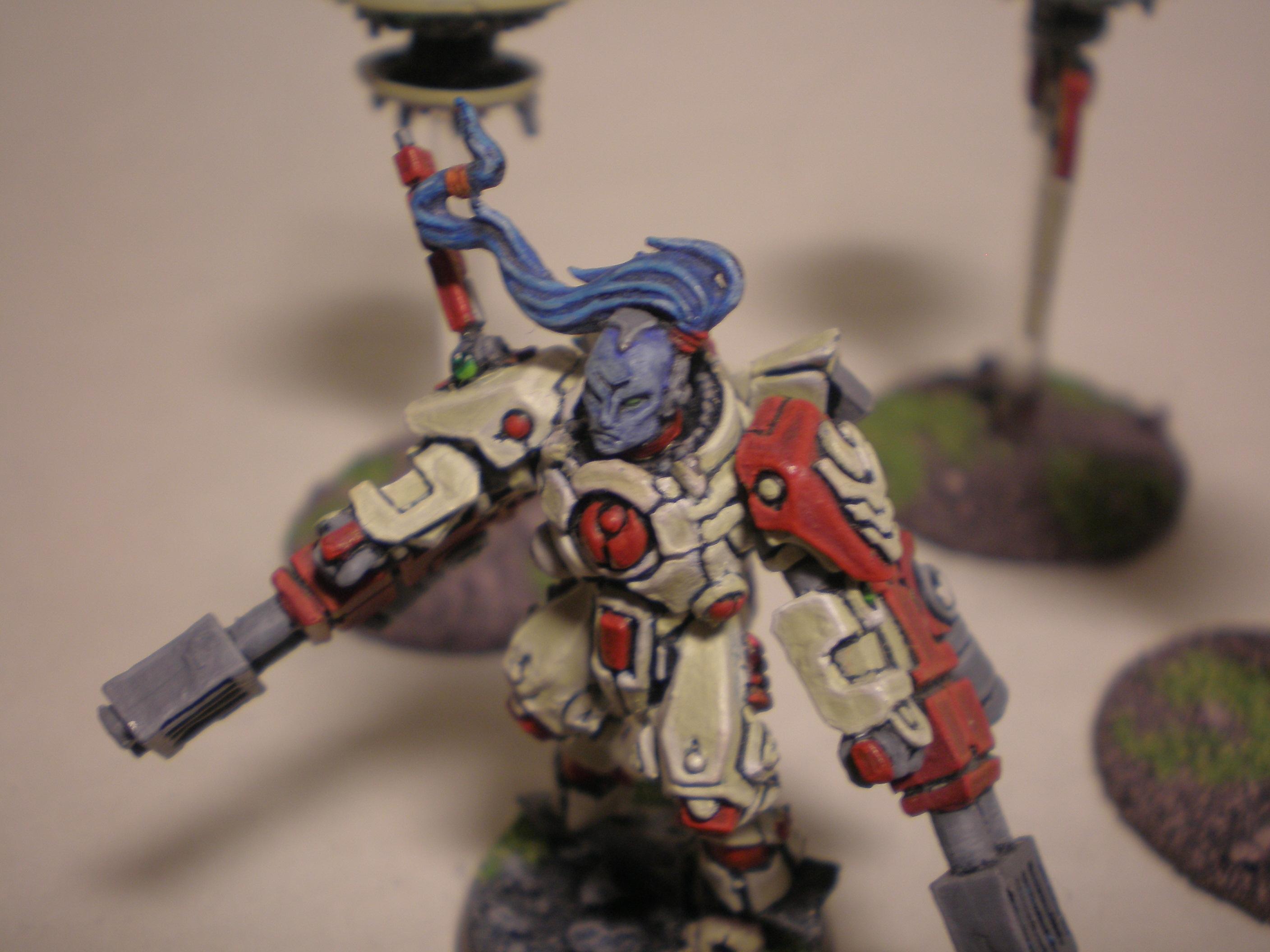 Shadowsun, Stealth Suit, Tau - Shadowsun sans helmet - Gallery - DakkaDakka