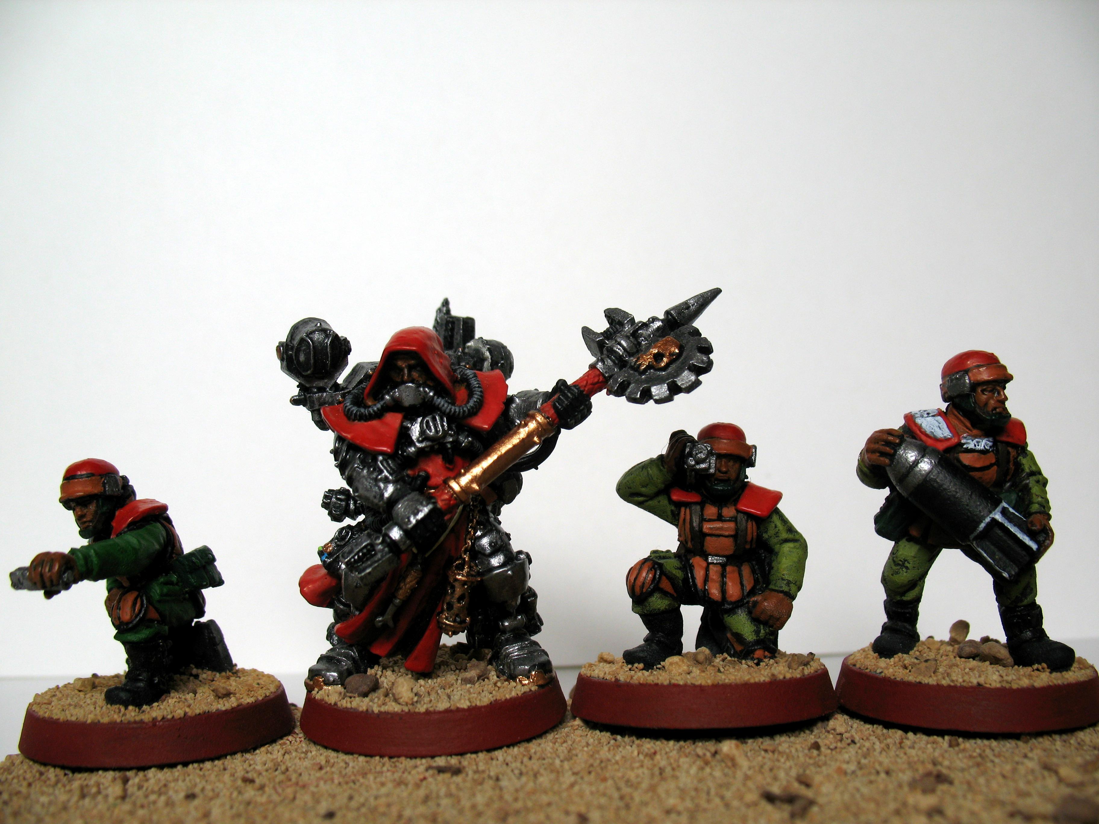 11th, 11th Cadian, Assault, Cadians, Enginseer, Imperial Guard, Servitors, Techpriest
