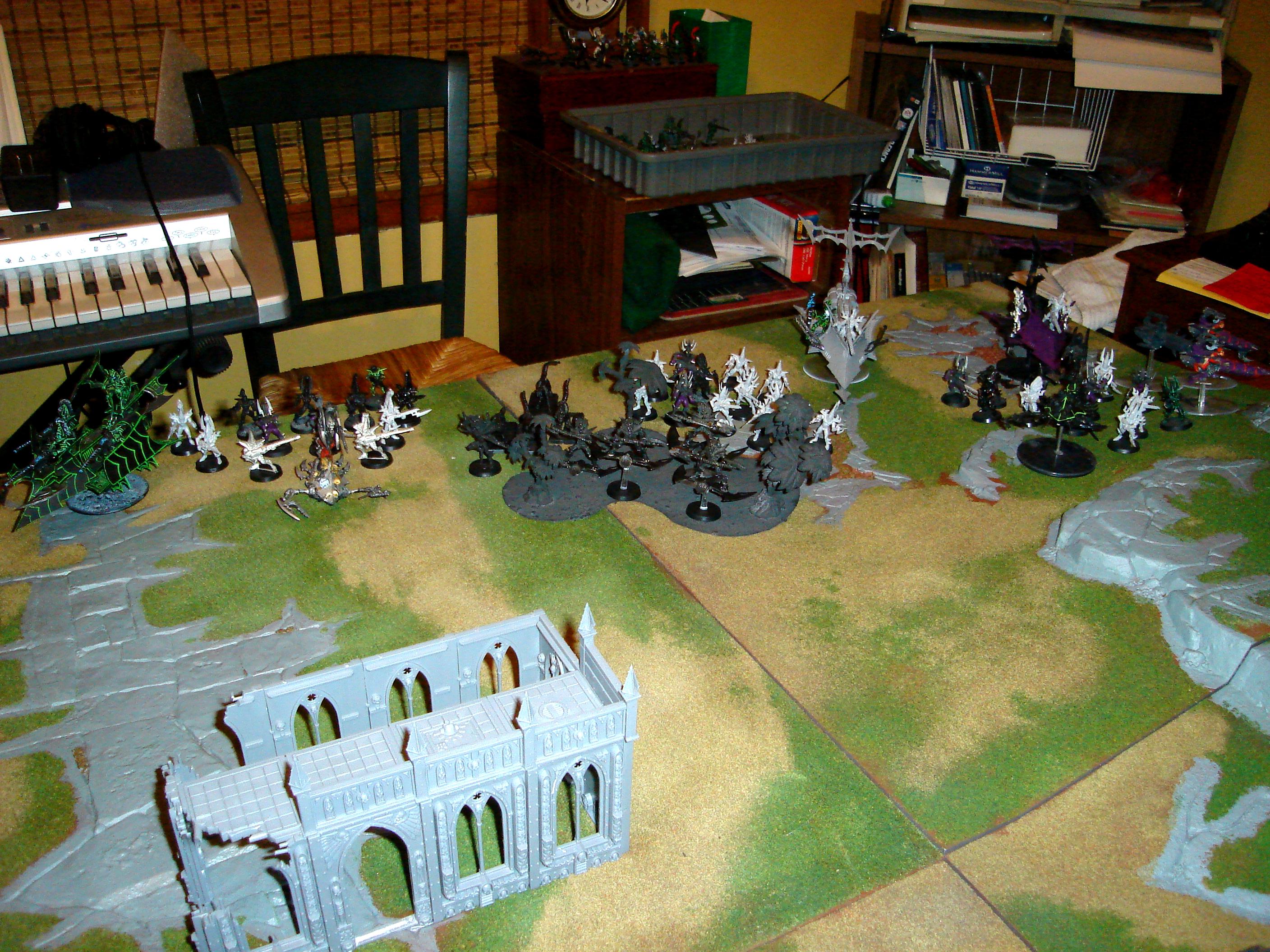 Battle, Dark Eldar, Game, Tau