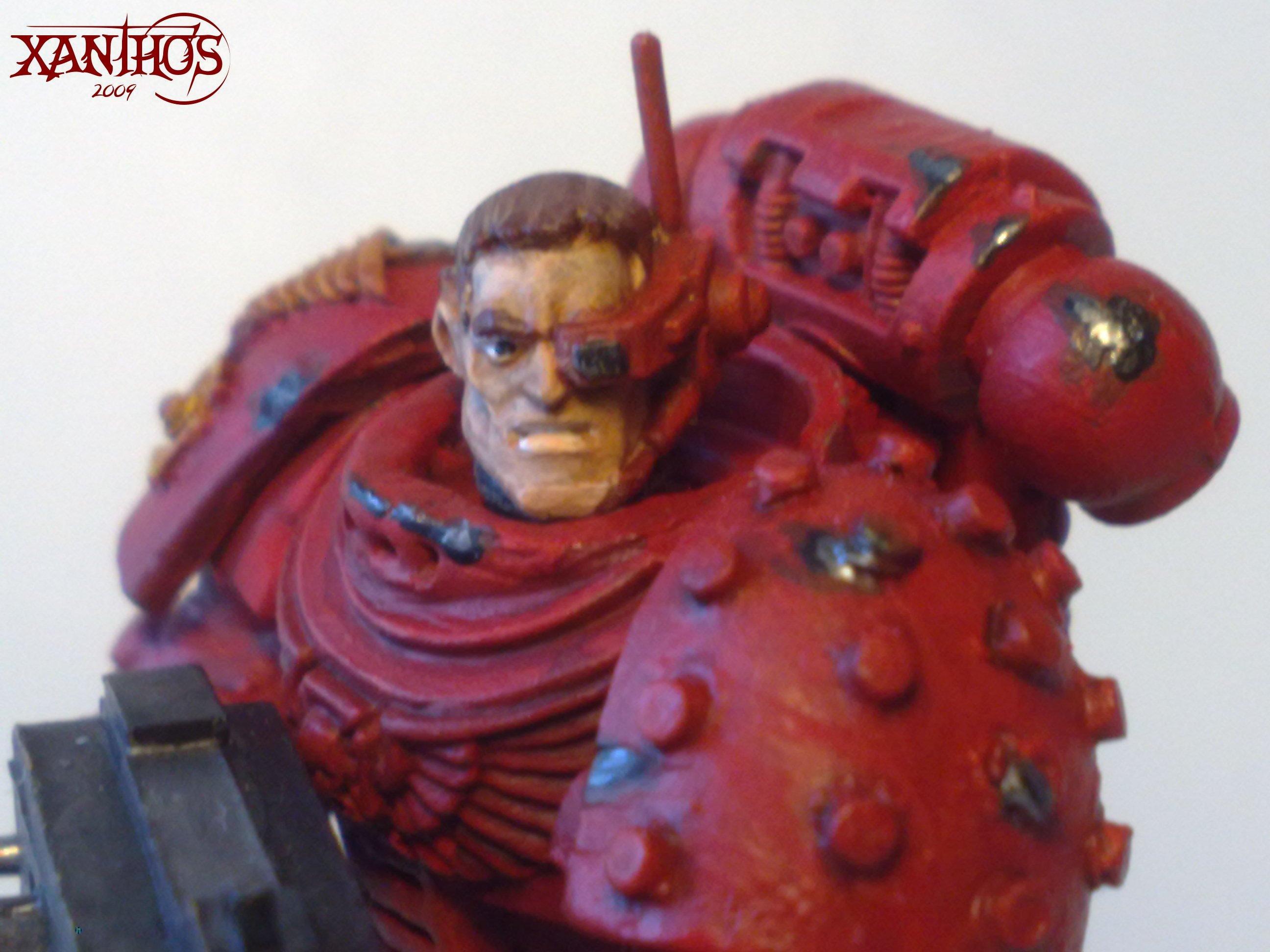 Closeup of the face