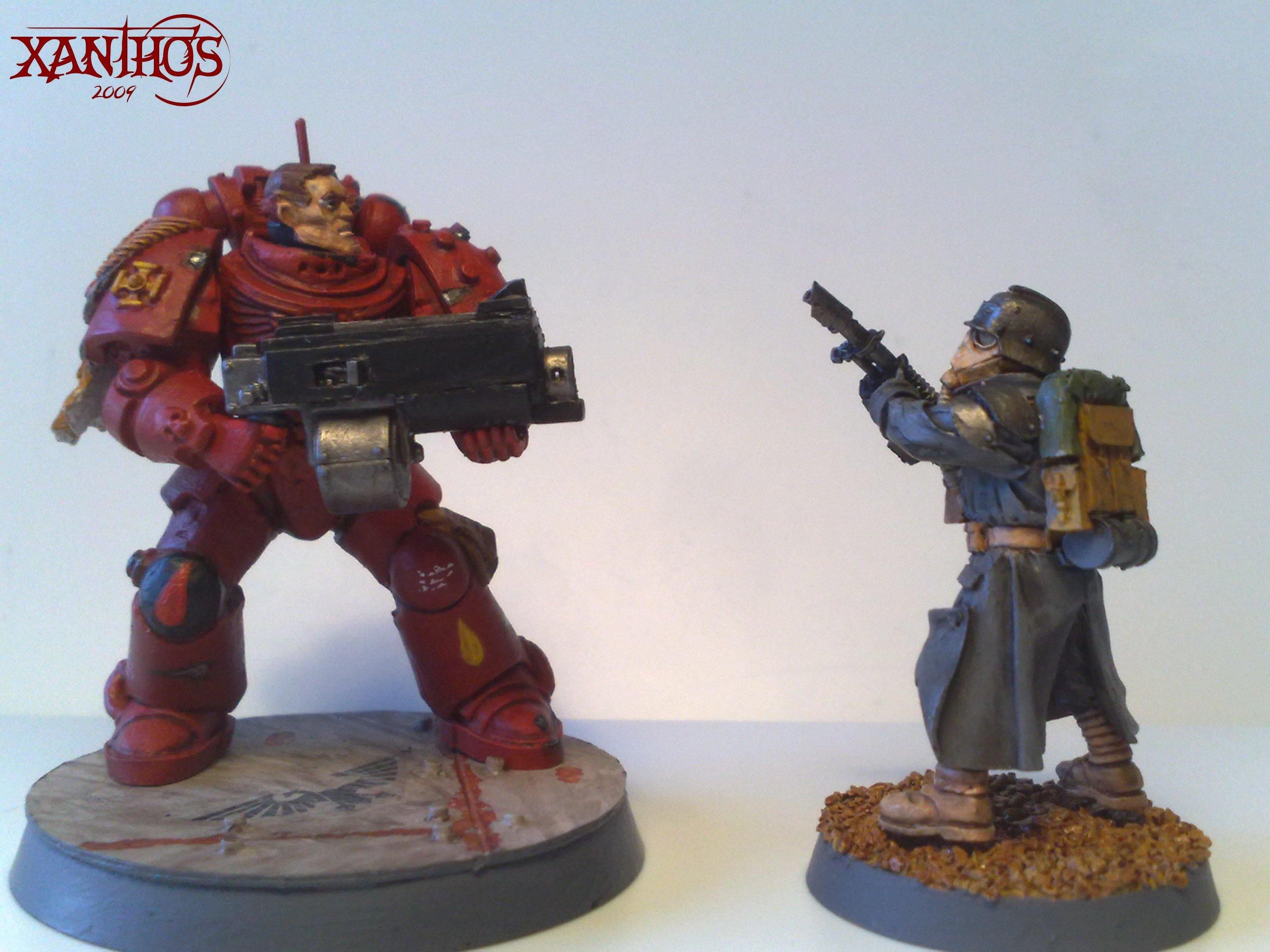 Blood Angels, Space Marines, True Scale