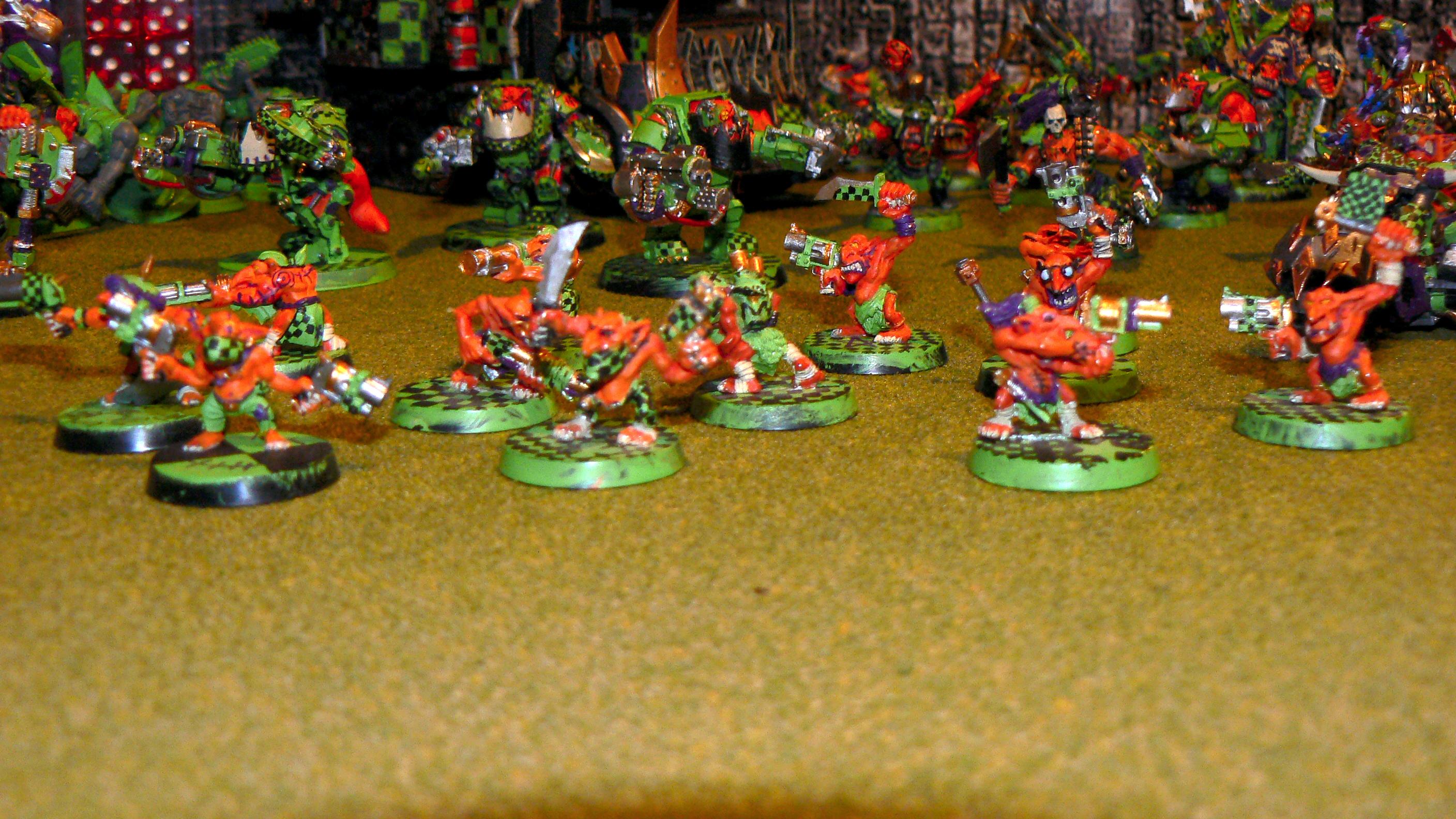 Grots, Orange, Orks, grots are awesome