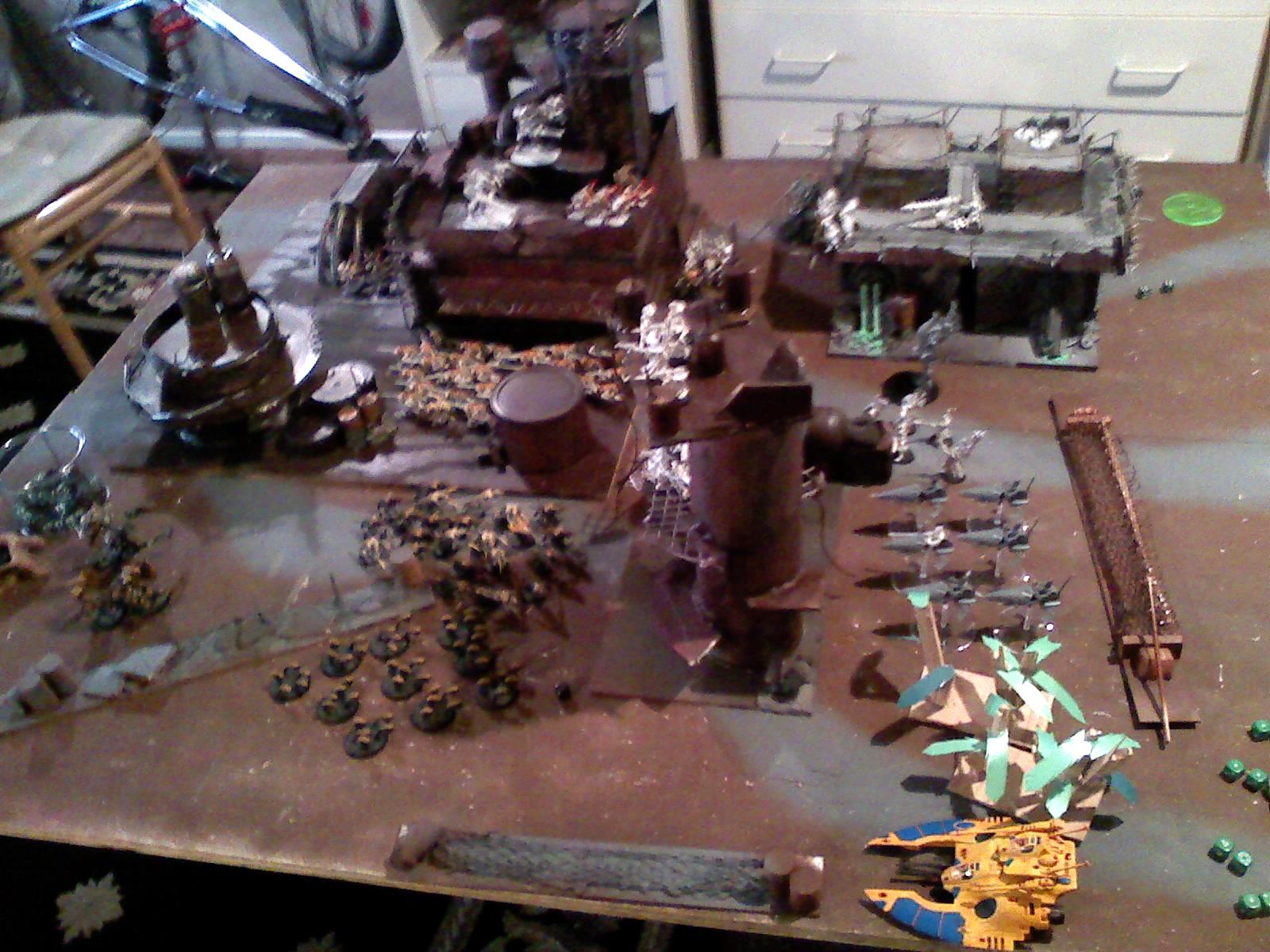 Battle, Eldar, Tables, Tyranids, Warhammer 40,000