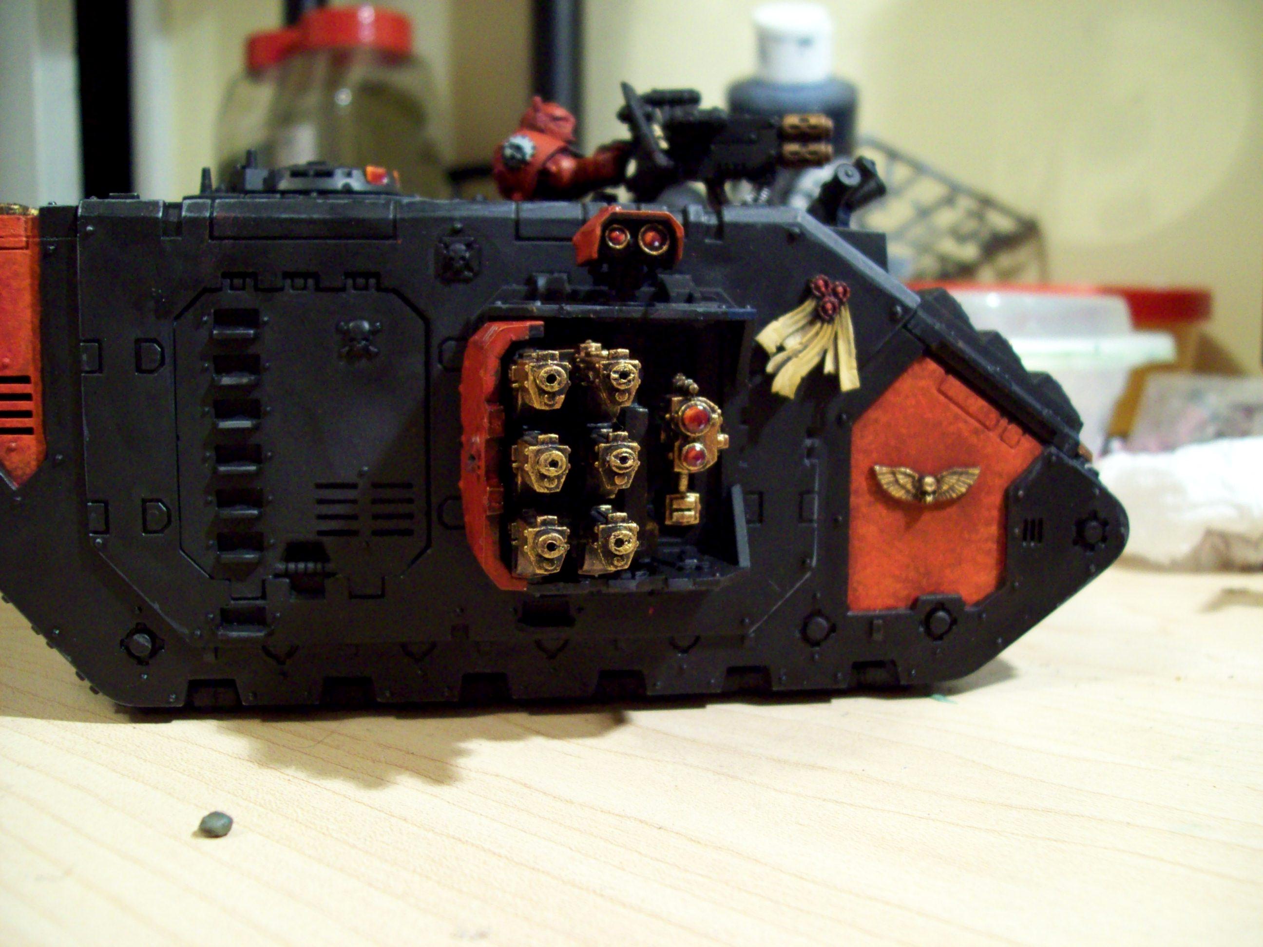 Flesh Tearers, Land Raider Crusader, Space Marines, Work In Progress