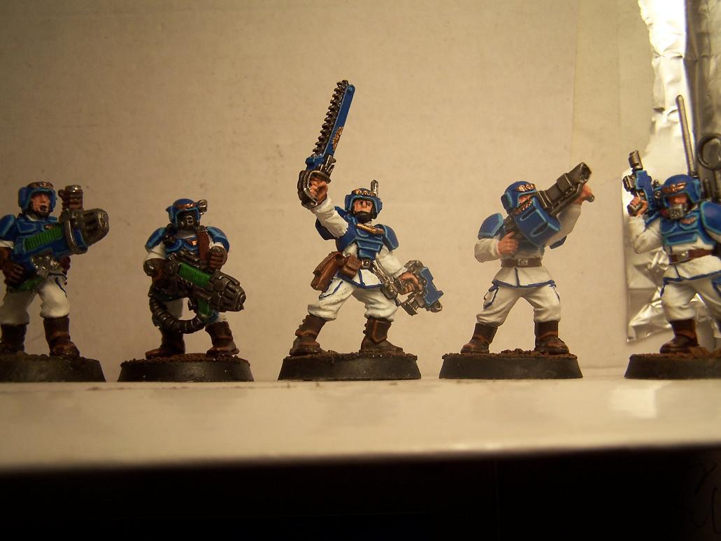 Cadians, Command Squad, Imperial Guard