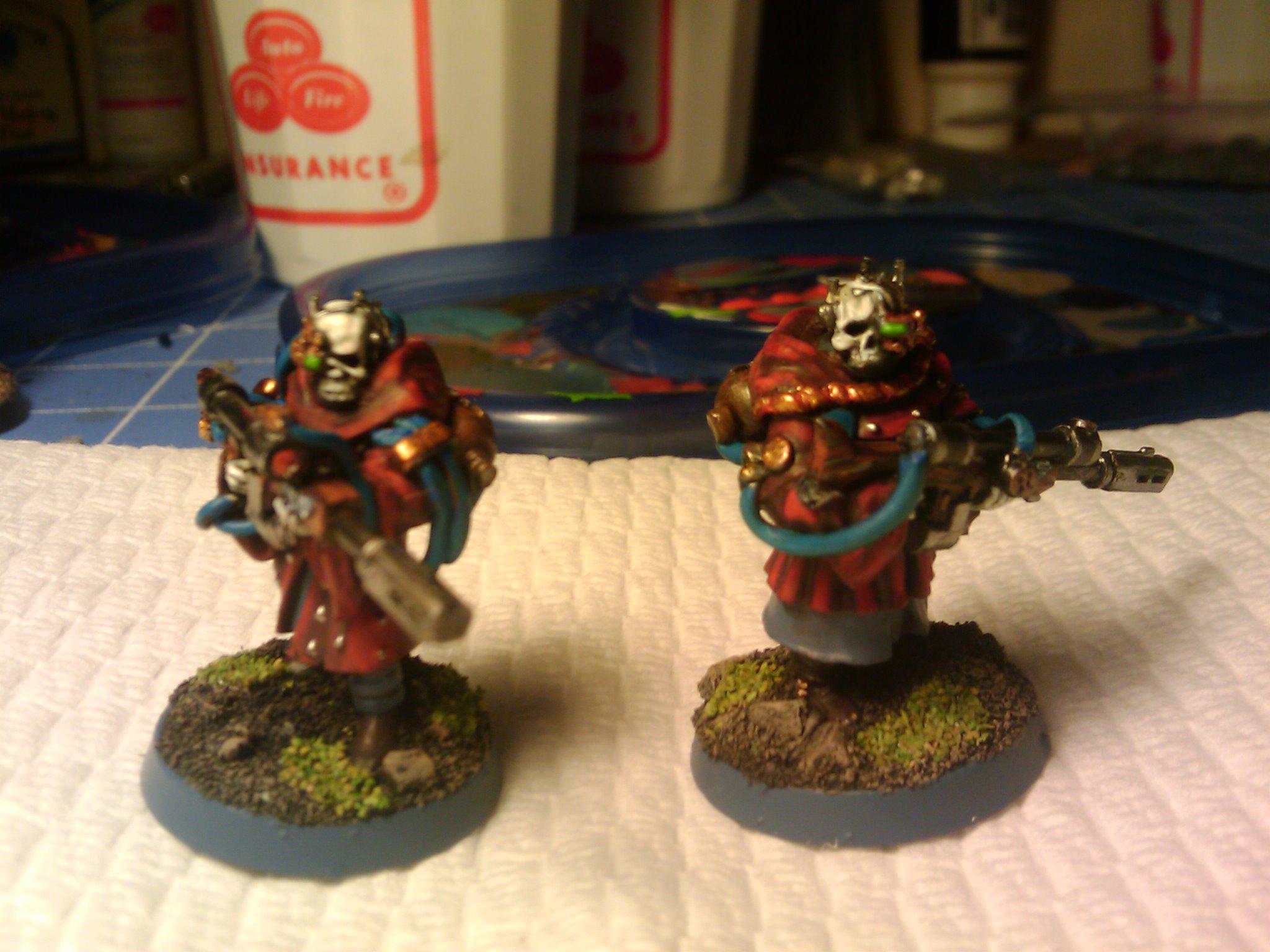 Henchmen, Inquisition, Inquisitor, Skull, Storm Troopers, Warhammer 40,000