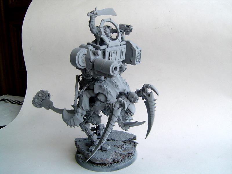 Carnifex, Conversion, Games Workshop, Looted, Orks, Tyranid Abuse, Warhammer 40,000, Work In Progress
