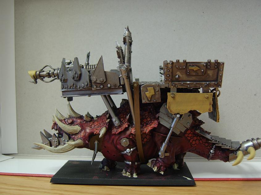 Lizardmen, Orks, Squiggoth