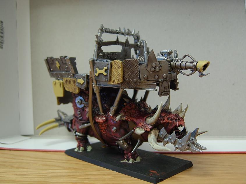 Lizardmen, Orks, Squiggoth, Warhammer 40,000