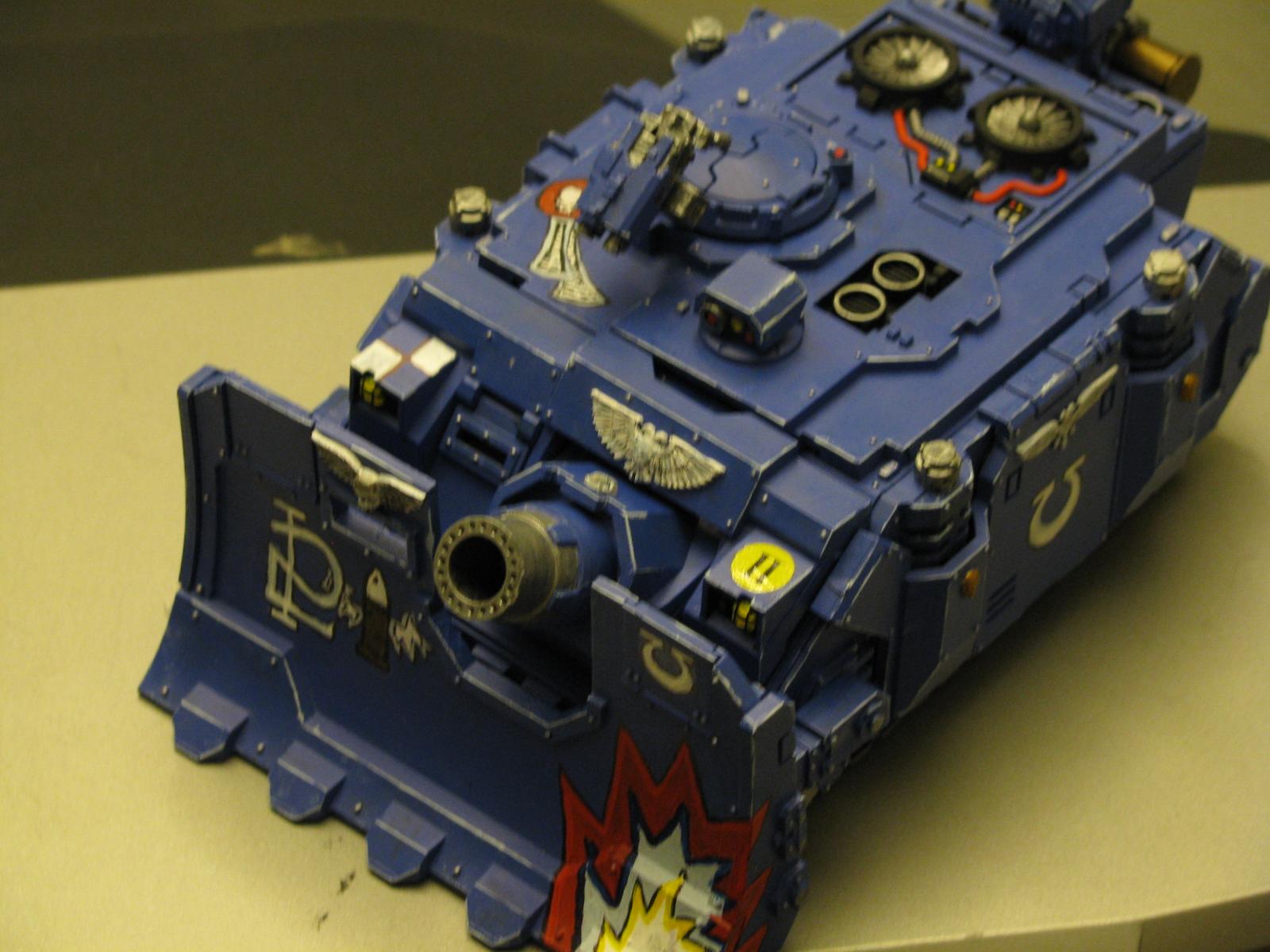 Space Marines, Ultra Marines, Vindicator, Warhammer 40,000