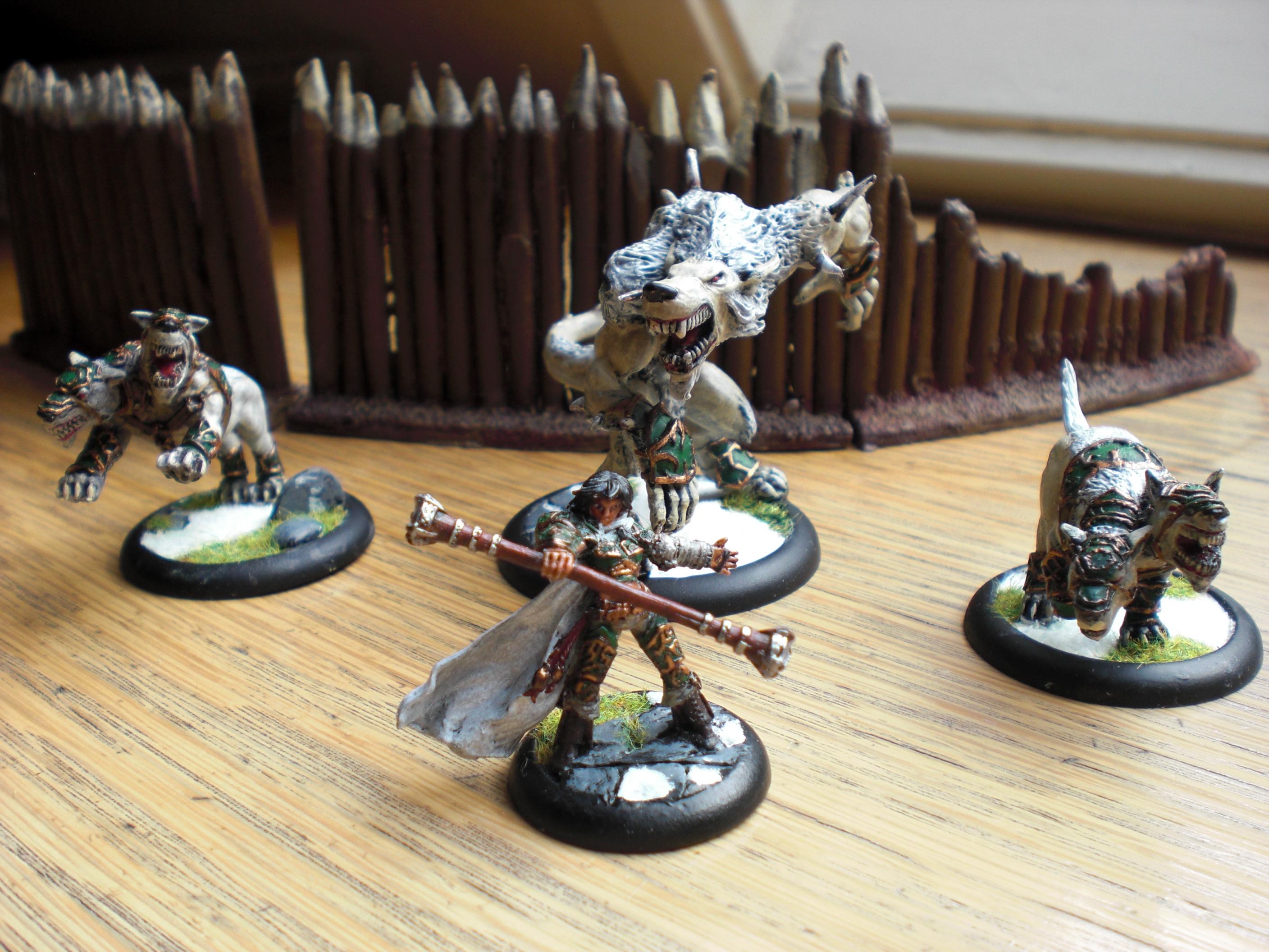 Albino, Circle, Hordes, Orberos, Wolf