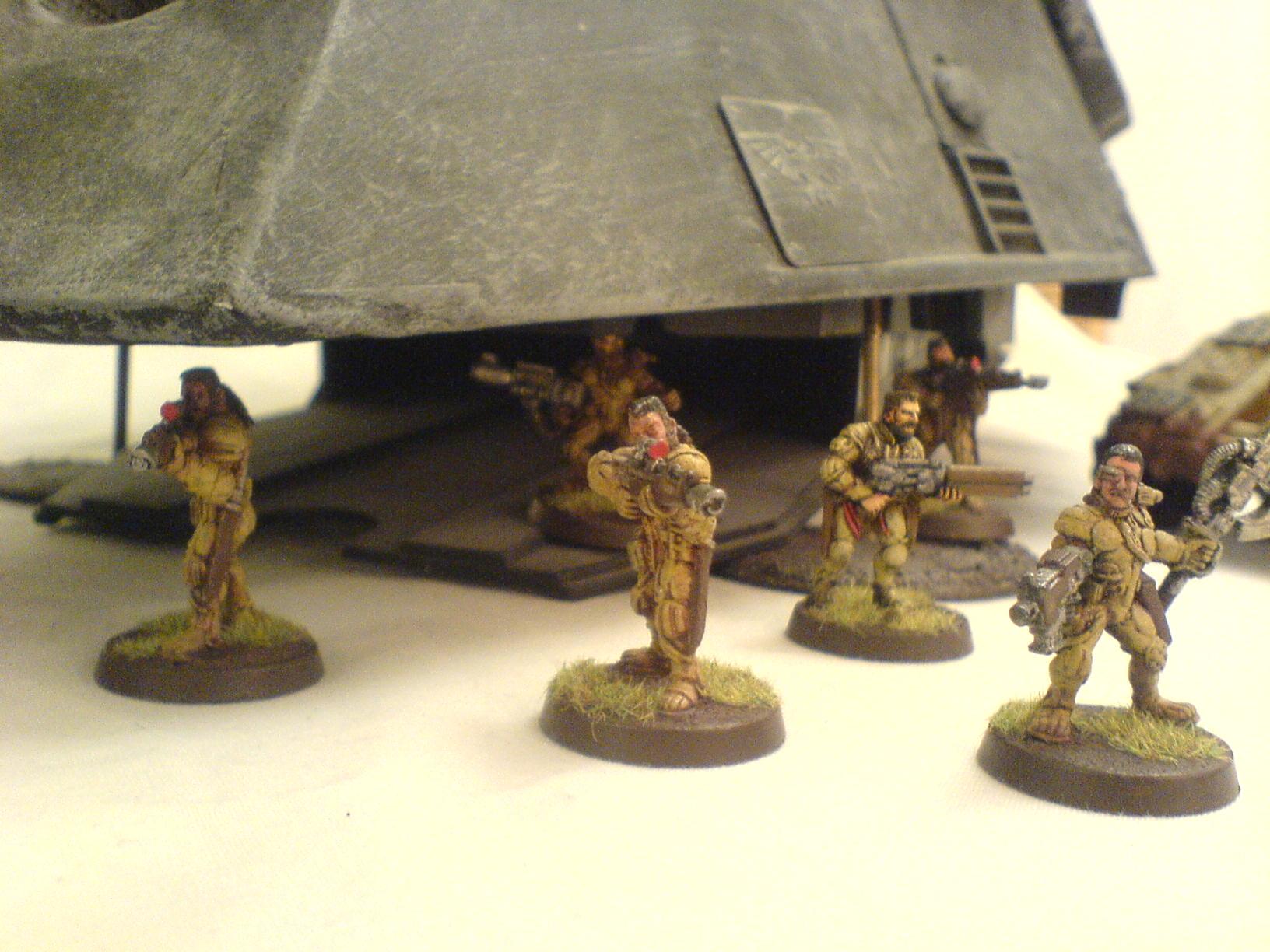 Conversion, Drop Ship, Imperial Guard, Necromunda, Toy, Van Saar, Warhammer 40,000