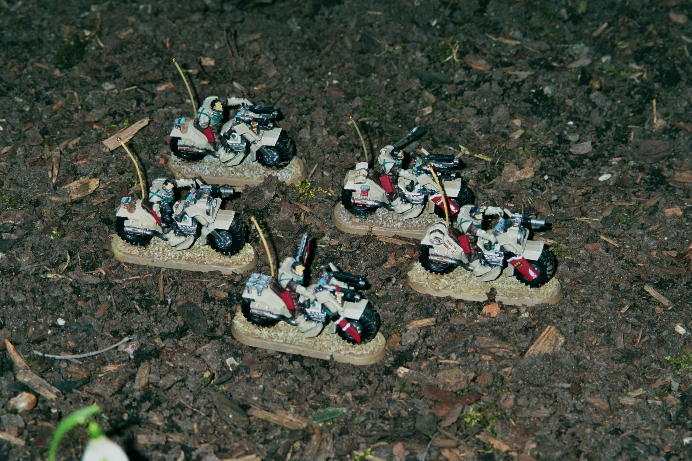 28mm, Bike, Science-fiction, Space Marines, Warhammer 40,000