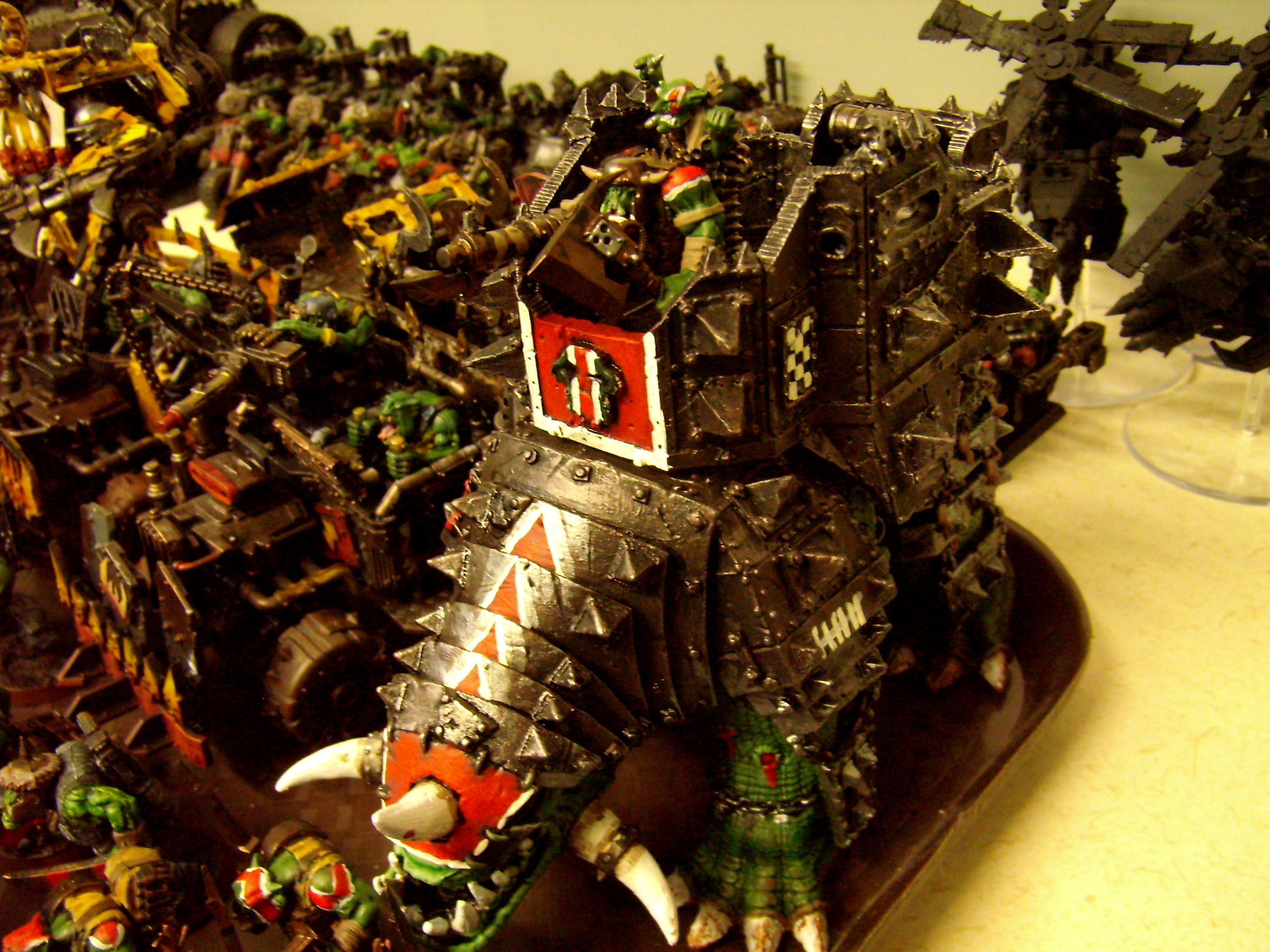 Orks, Snakebites, Squiggoth, Trukk