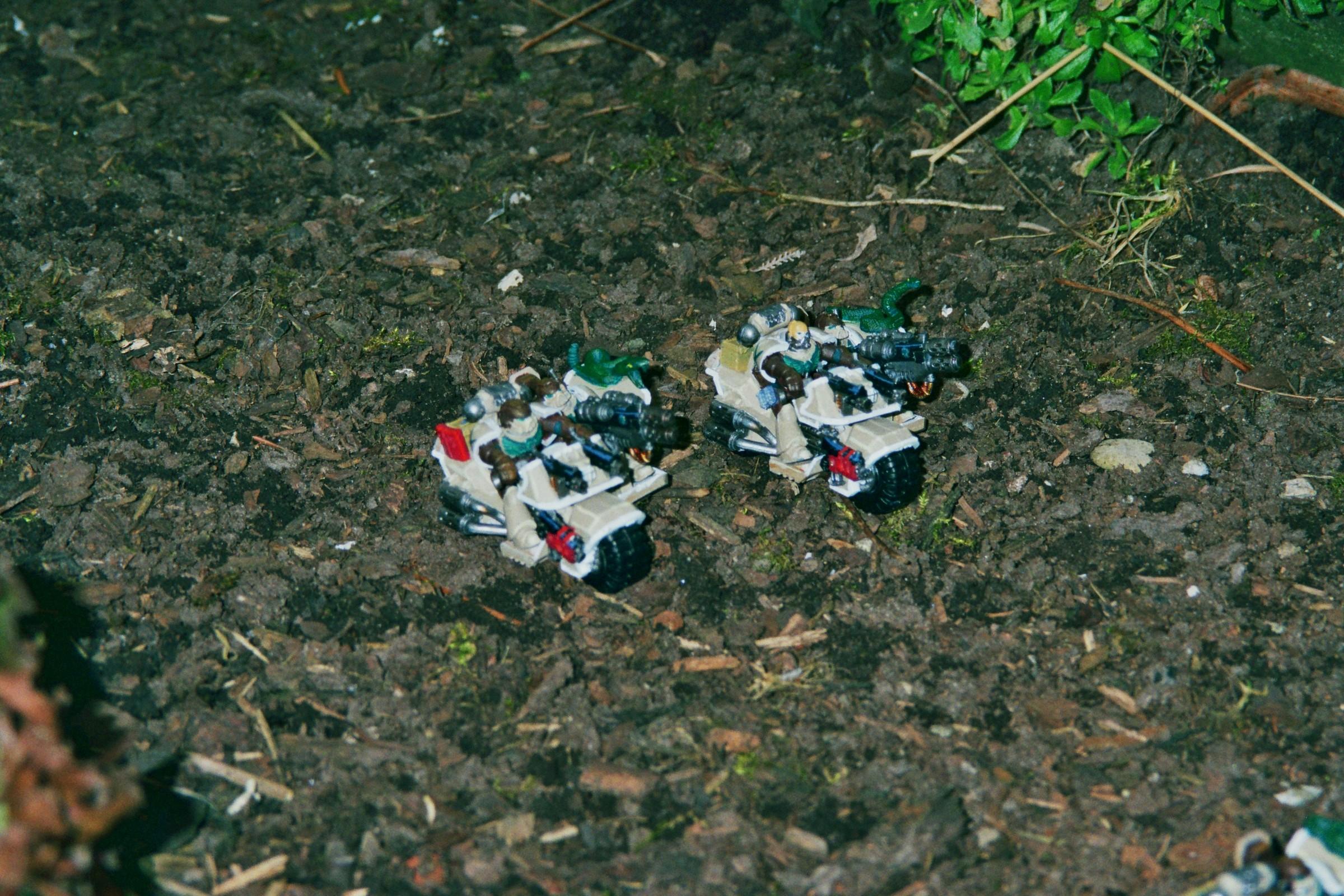 Attack Bikes, Multi-melta, Space Marines, Warhammer 40,000