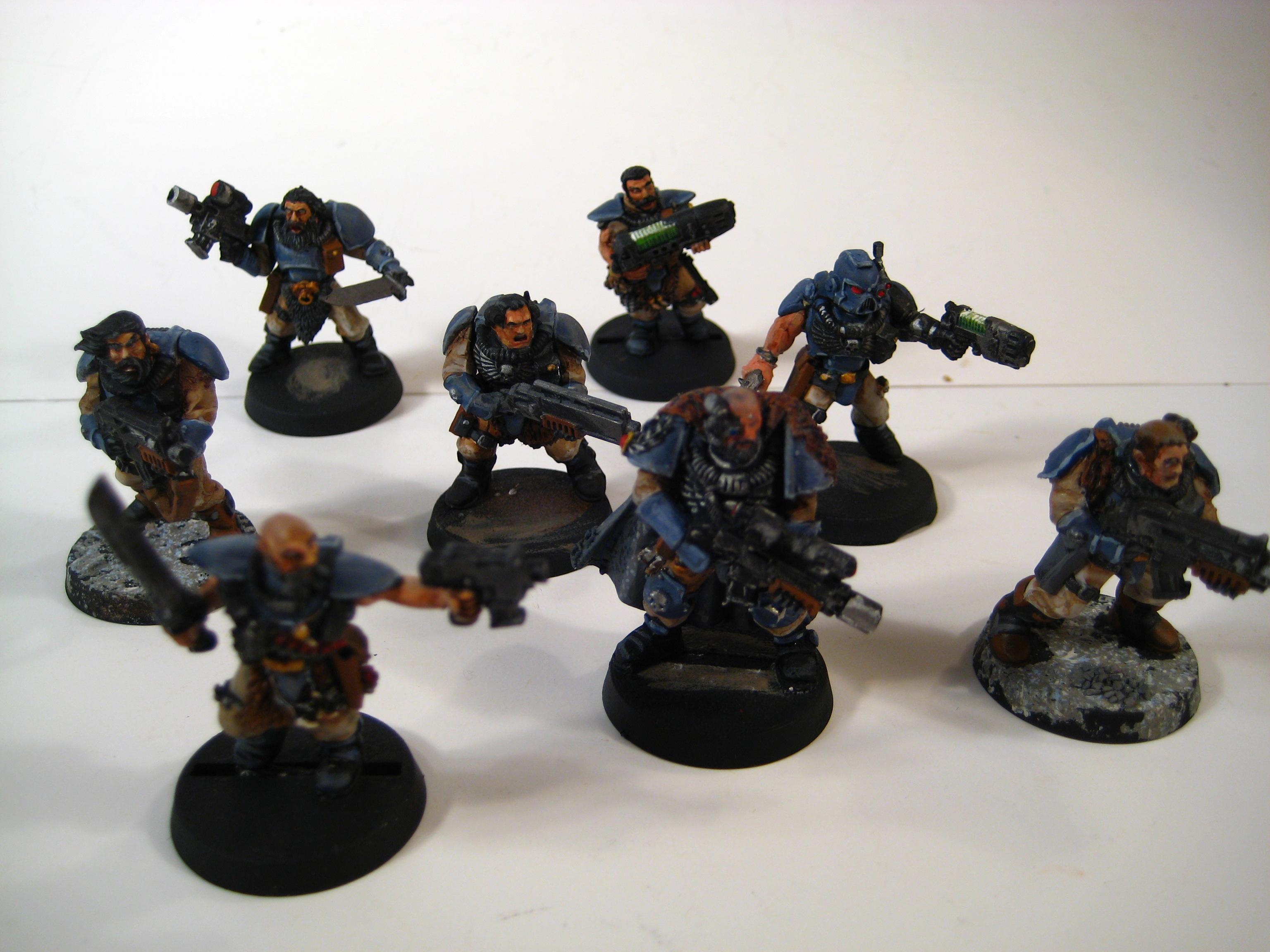 Scouts, Space Marines, Space Wolfs, Warhammer 40,000, Work In Progress