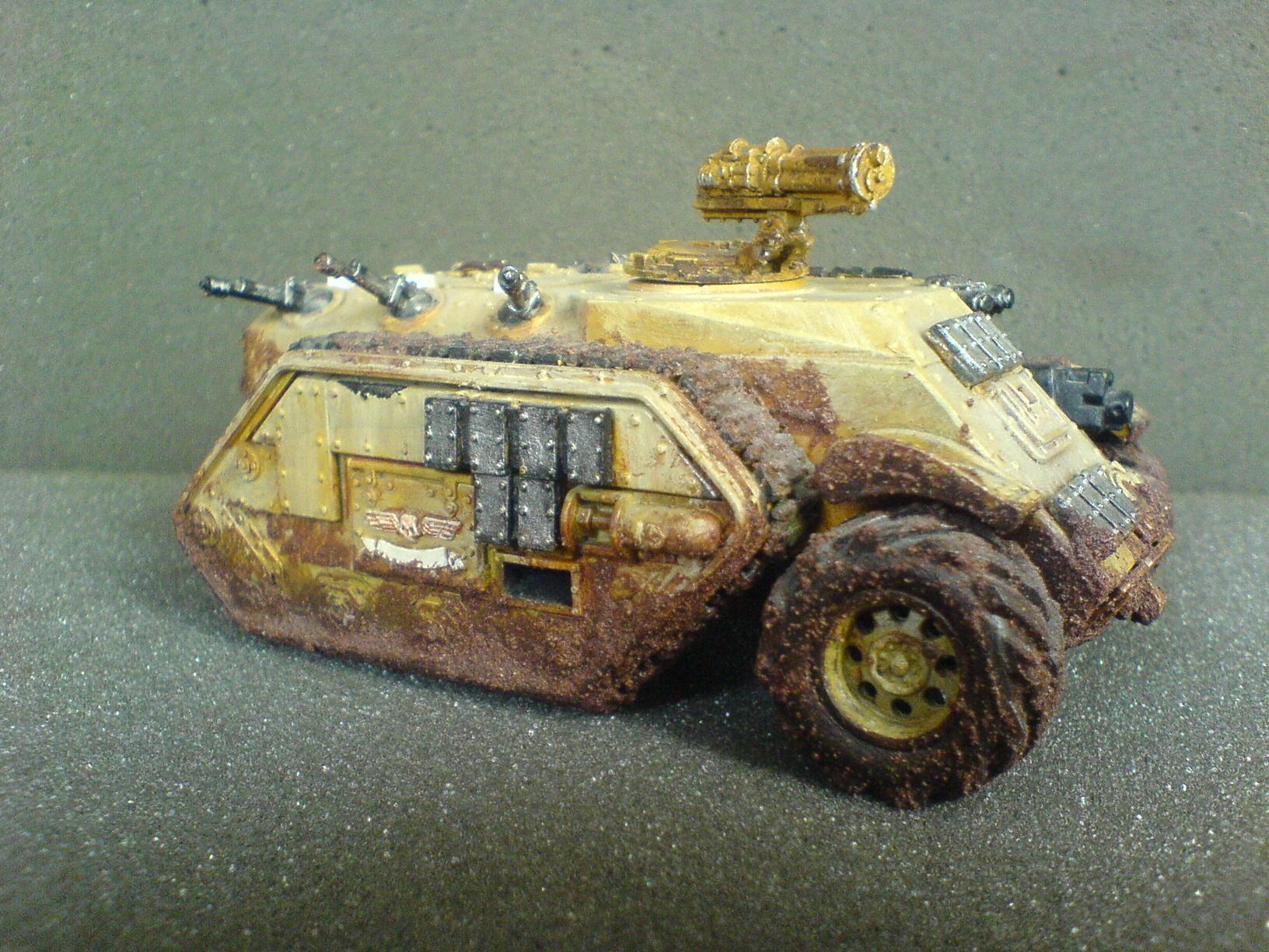Chimera, Conversion, Imperial Guard, Warhammer 40,000, Weathered
