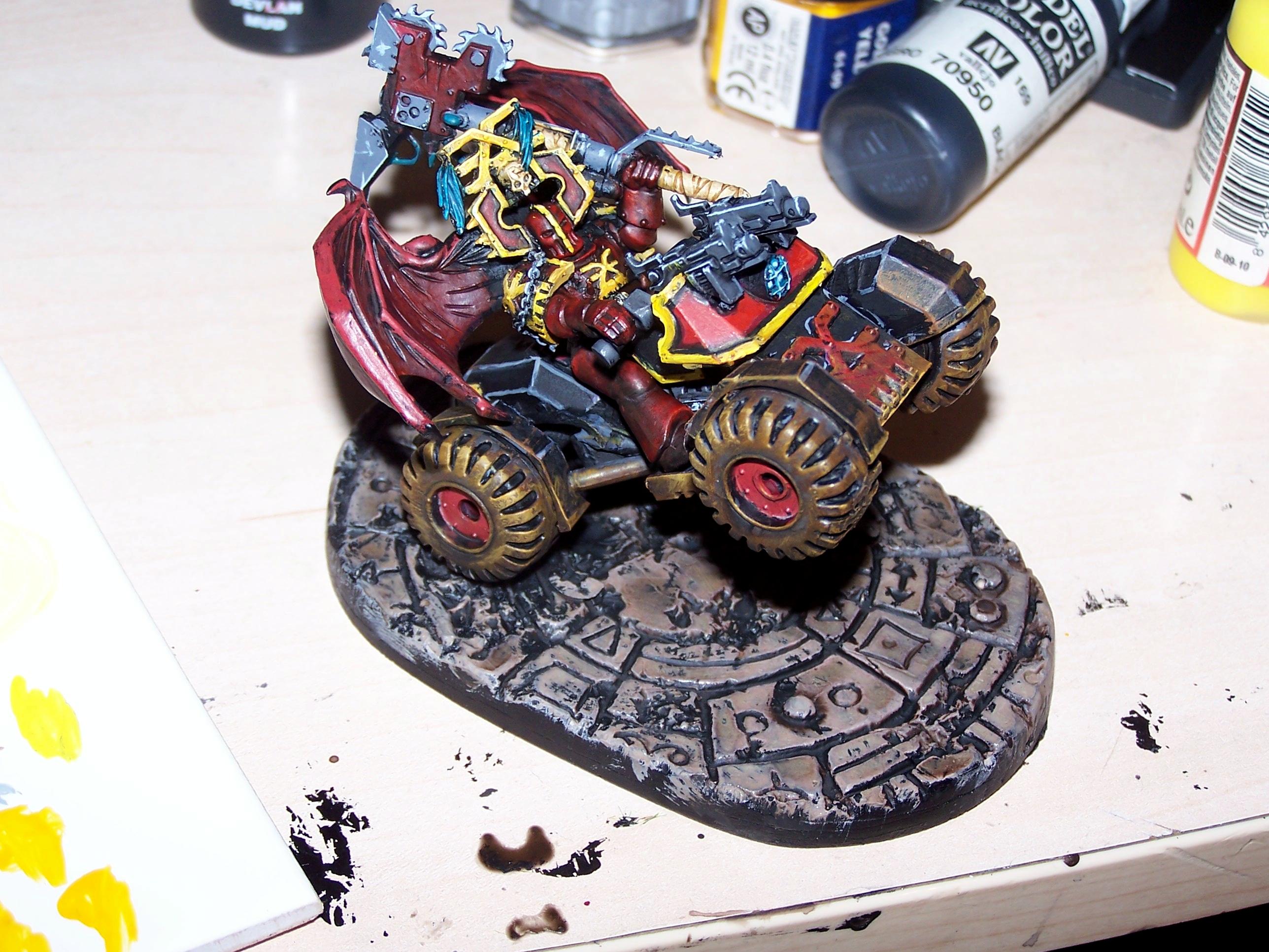 Bike, Chaos Lord, Chaos Space Marines, Khorne, World Eaters