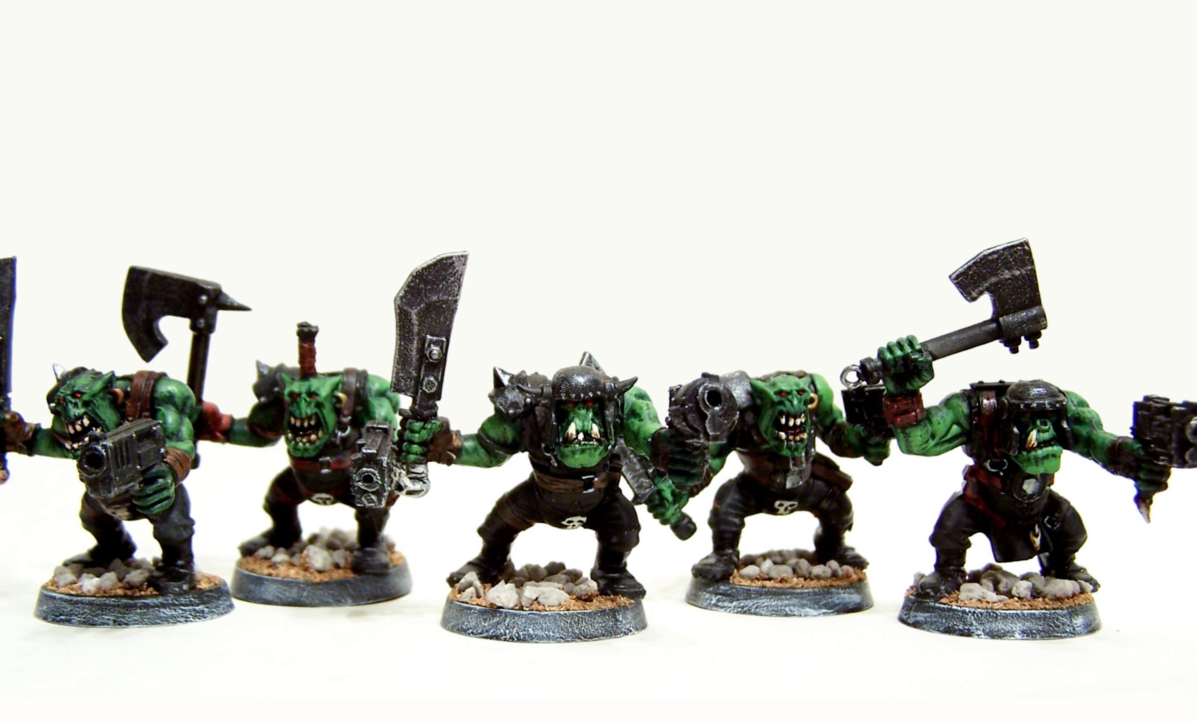 Orks, Waaagh!!!, Front of generic Goffs