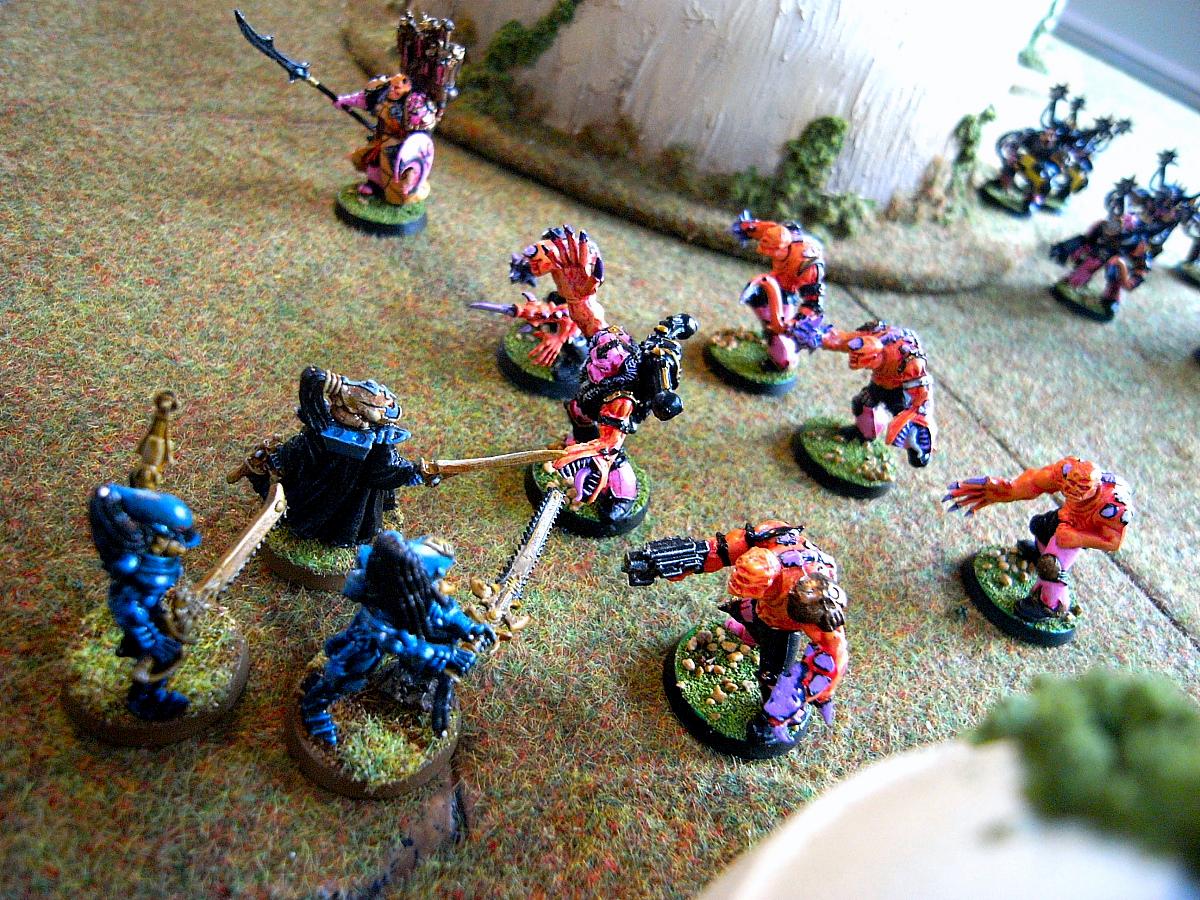 Battle Report, Chaos Space Marines, Eldar, Slaanesh