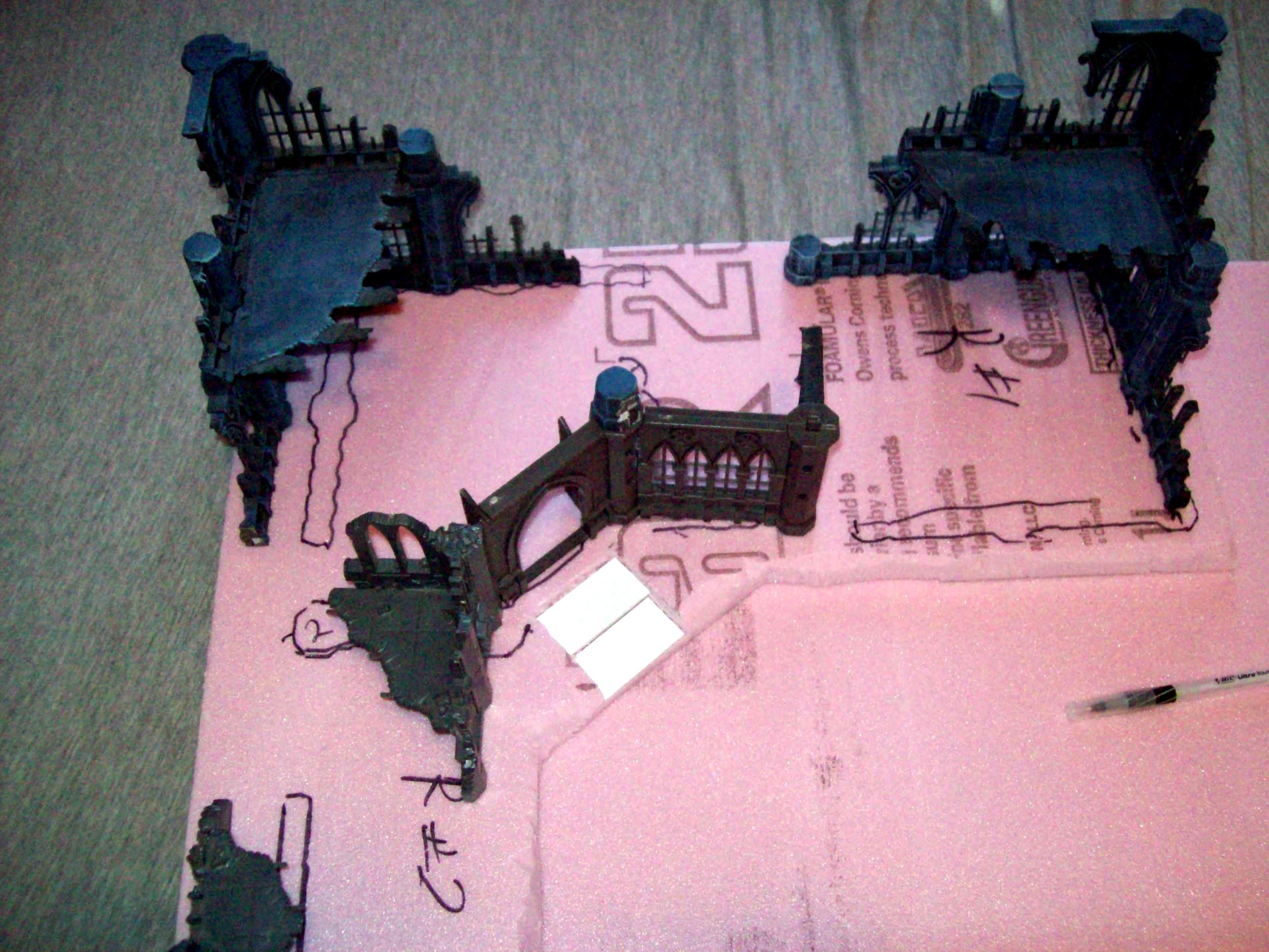 Display, Warhammer 40,000, Work In Progress