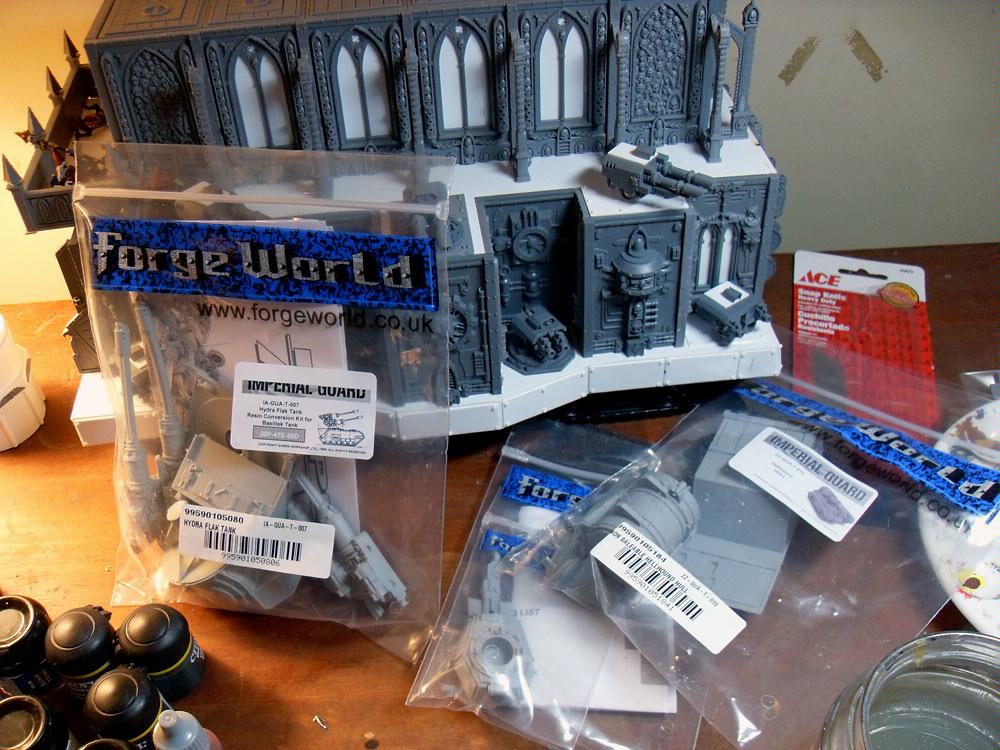 Apocalypse, Conversion, Imperial Guard, Warhammer 40,000, Work In Progress