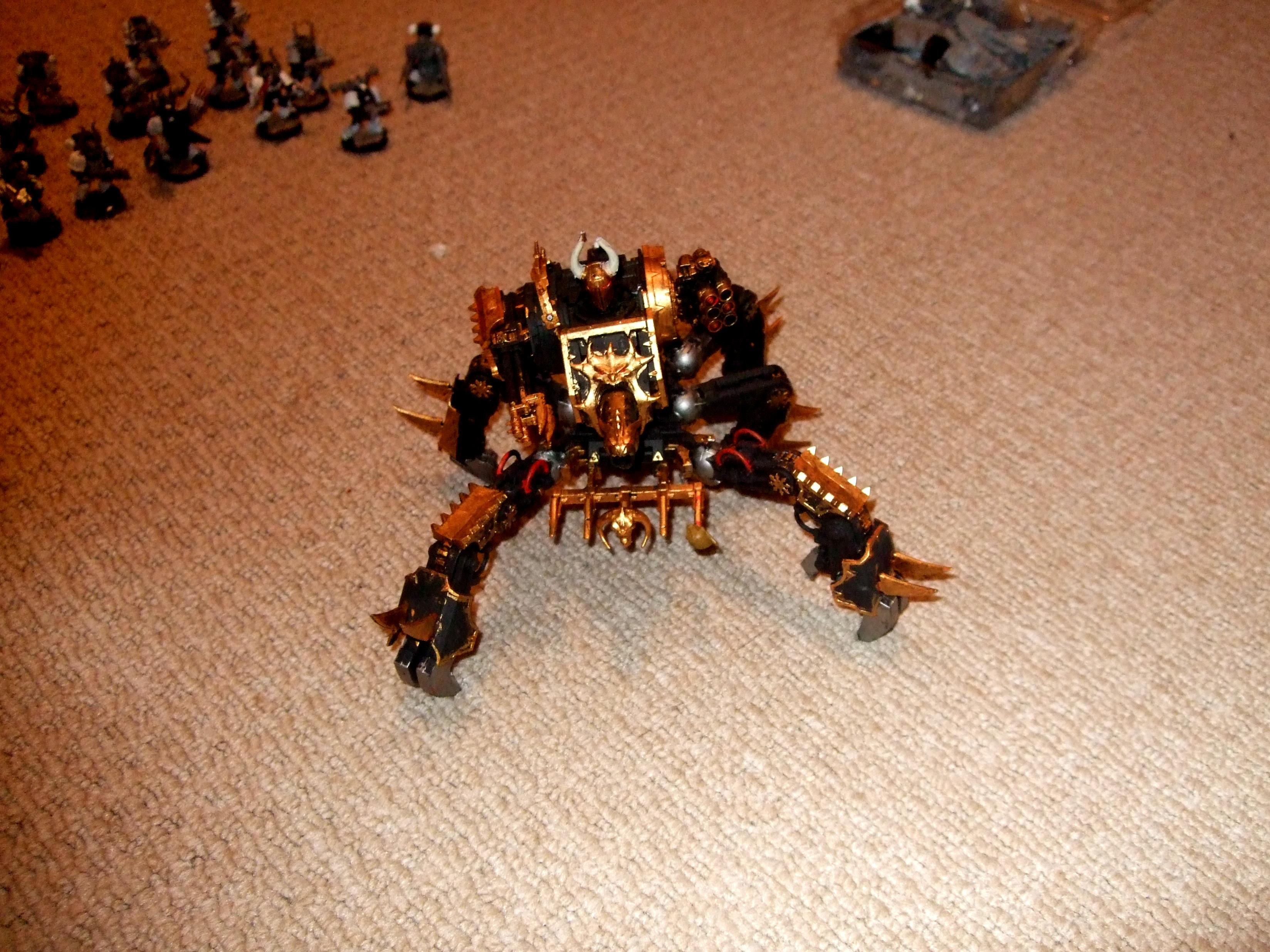 Captain, Chaos, Chaos Space Marines, Defiler, Kroot, Space Marines, Terminator Armor