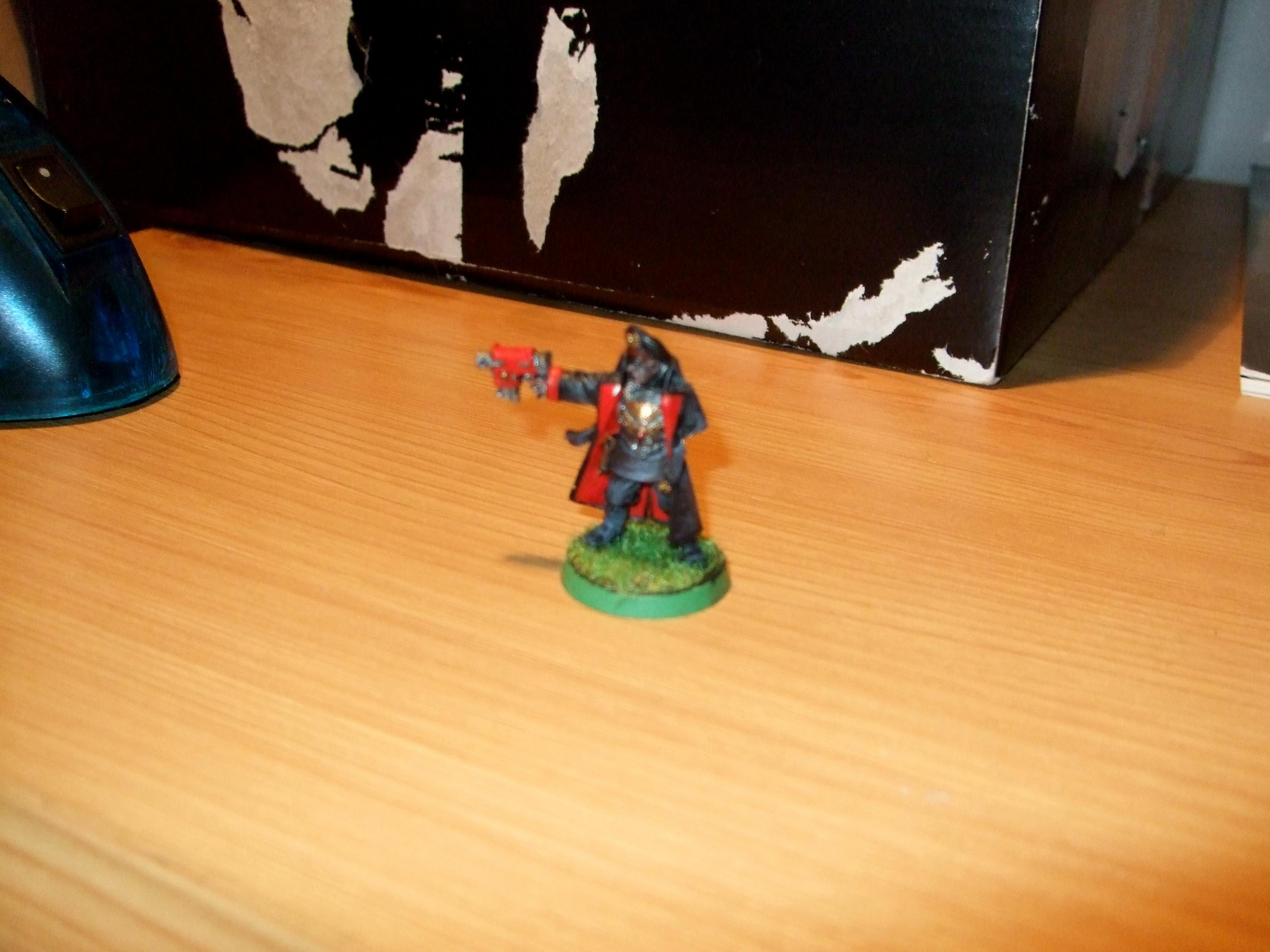 Blurred Photo, Commissar, Imperial Guard, Warhammer 40,000