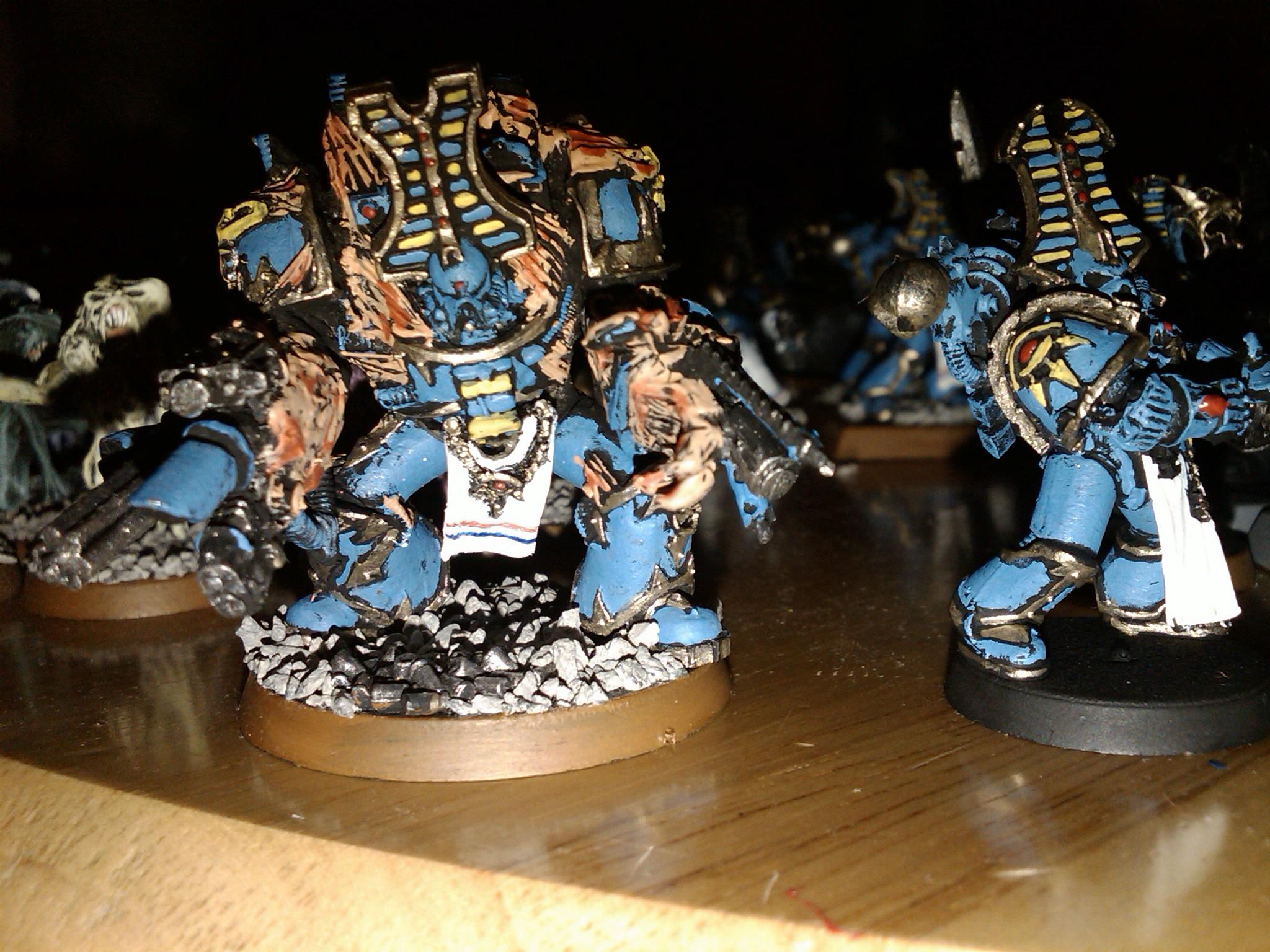 Chaos, Chaos Space Marines, Obliterators, Thousand Sons, Tzeentch