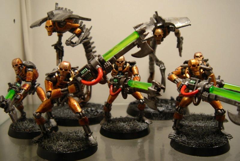 Gold, Necrons, Warriors &amp; Wraiths