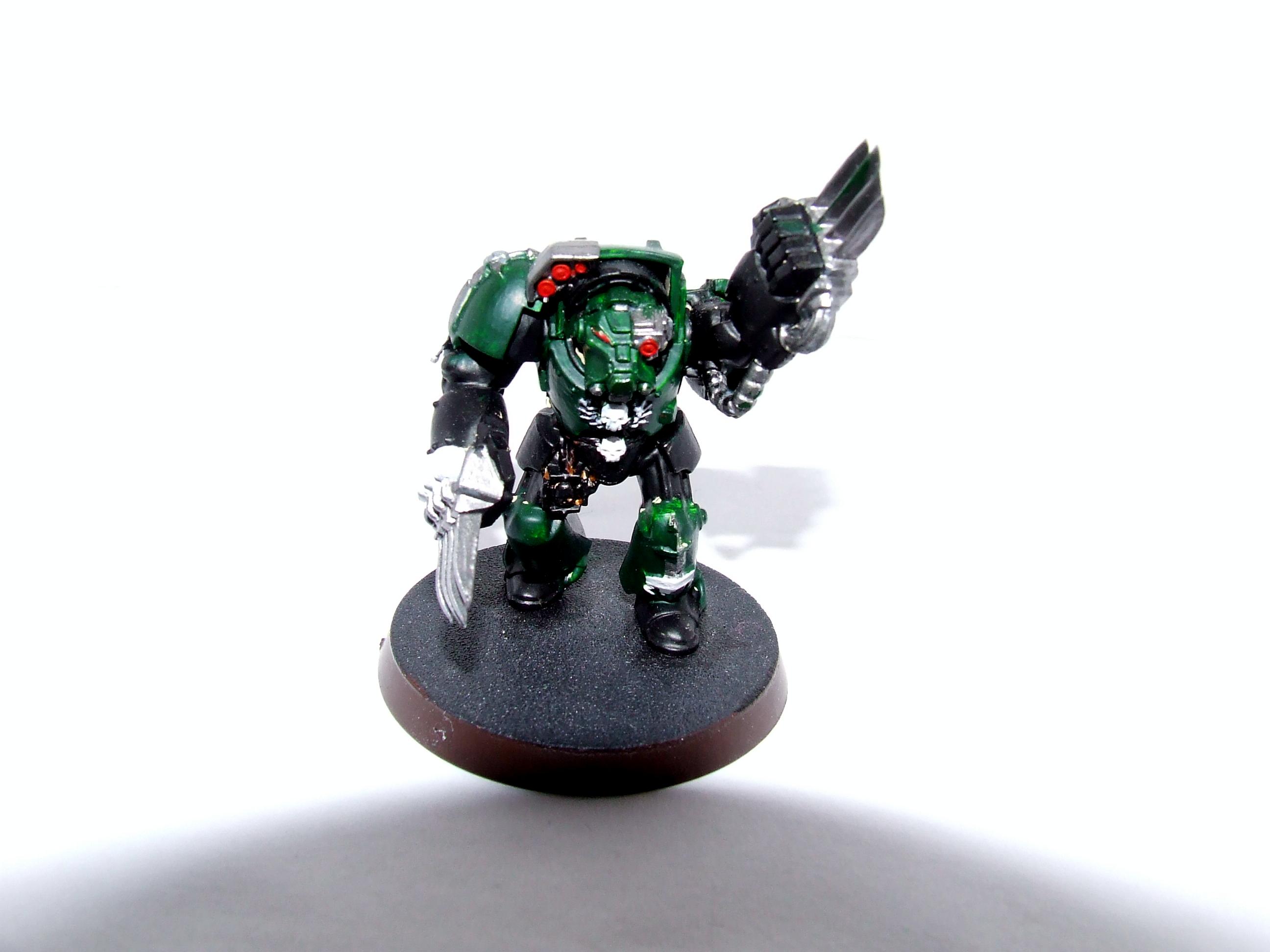 close-up of disciples of caliban terminator
