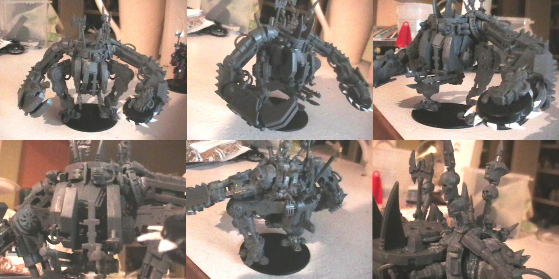 Deff Dread, Defiler, Looted, Orks, Sentinel, Warhammer 40,000