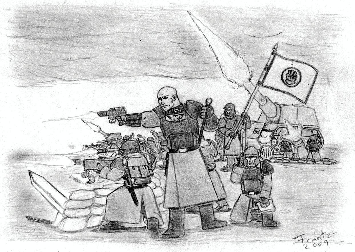 Artwork, Imperial Guard, Inquisition, Warhammer 40,000
