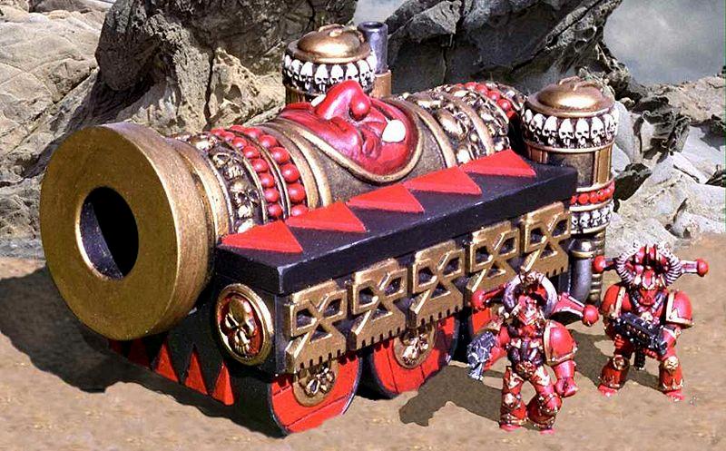 Armorcast, Cannon Of Khorne, Chaos, Copyright Armorcast, Khorne, Titan